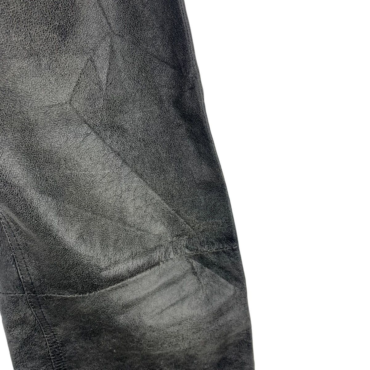 CALVIN KLEIN Leather Casualwear Designer Leather Pants