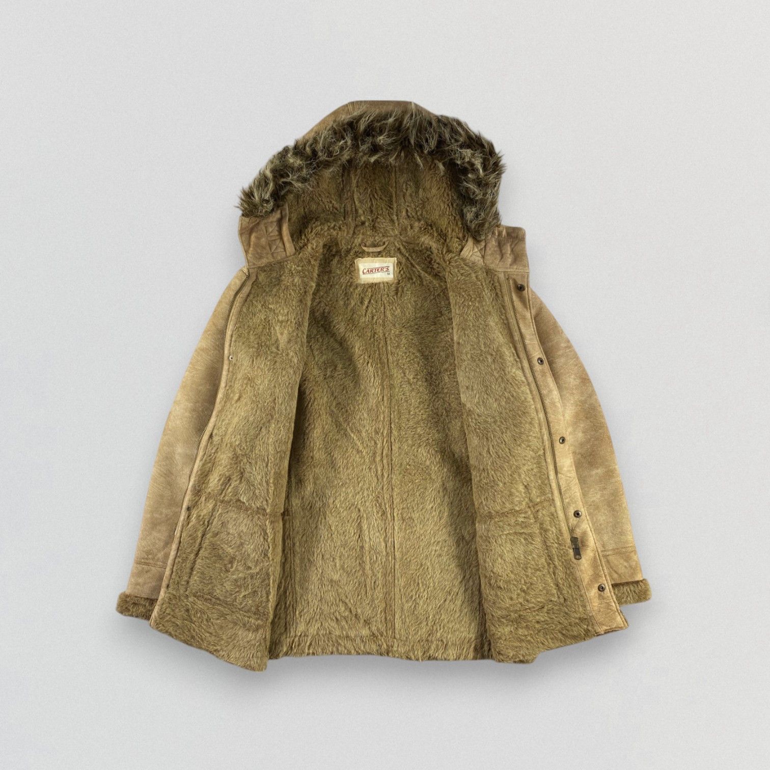 If Six Was Nine Vintage Faux Suede Jacket Faux Fur Jacket Size M Size US M / EU 48-50 / 2 - 2 Thumbnail