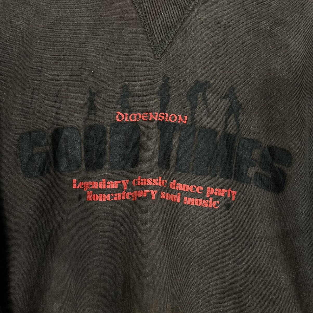 Japanese Brand DIMENSION GOOD TIMES Classic Dance Sweatshirt #4174-C191 Size US XL / EU 56 / 4 - 3 Thumbnail