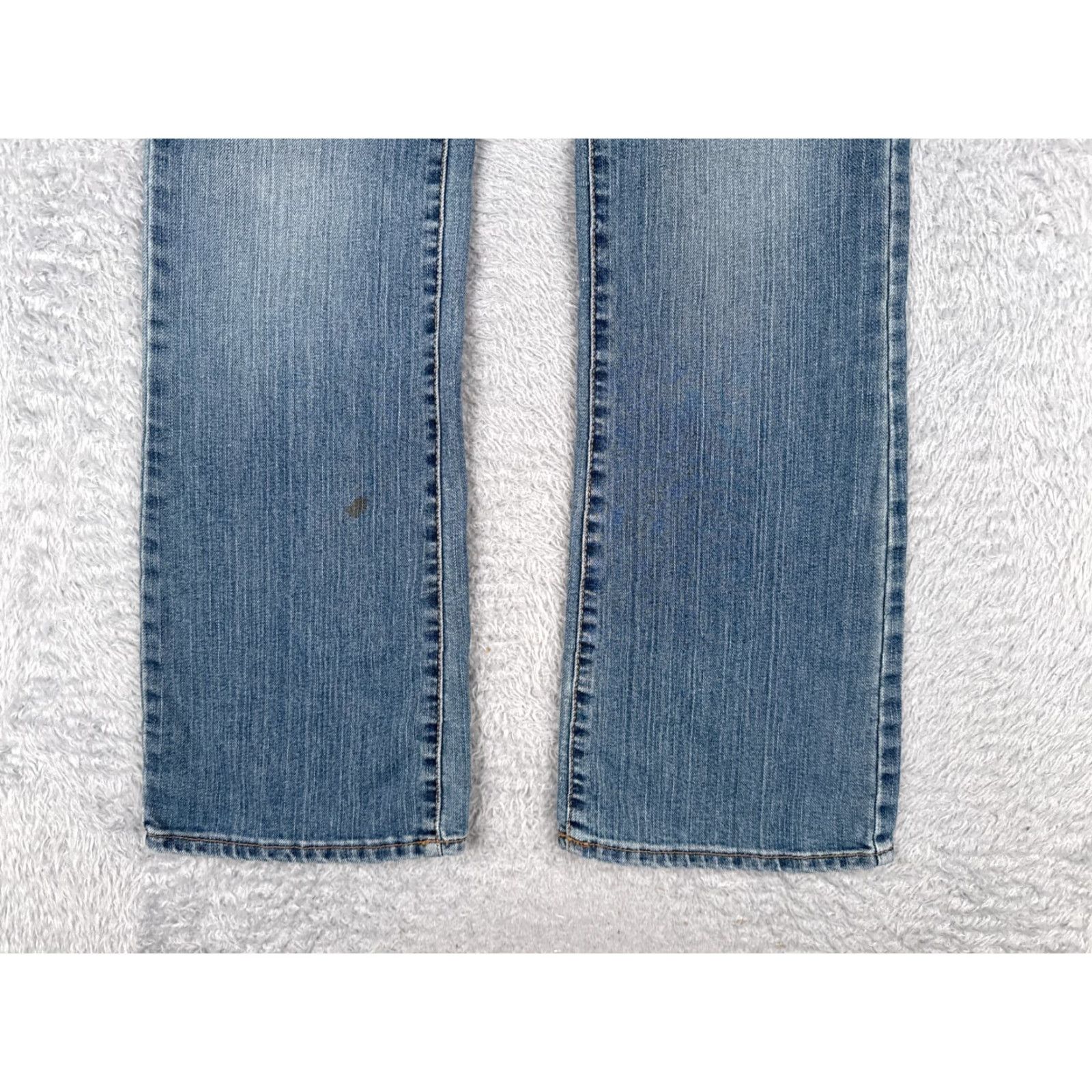 Old Navy Old Navy Women's Bootcut Jeans 6 Blue Denim Low Rise Stretch Comfort 31x31 Size 28" / US 6 / IT 42 - 3 Thumbnail