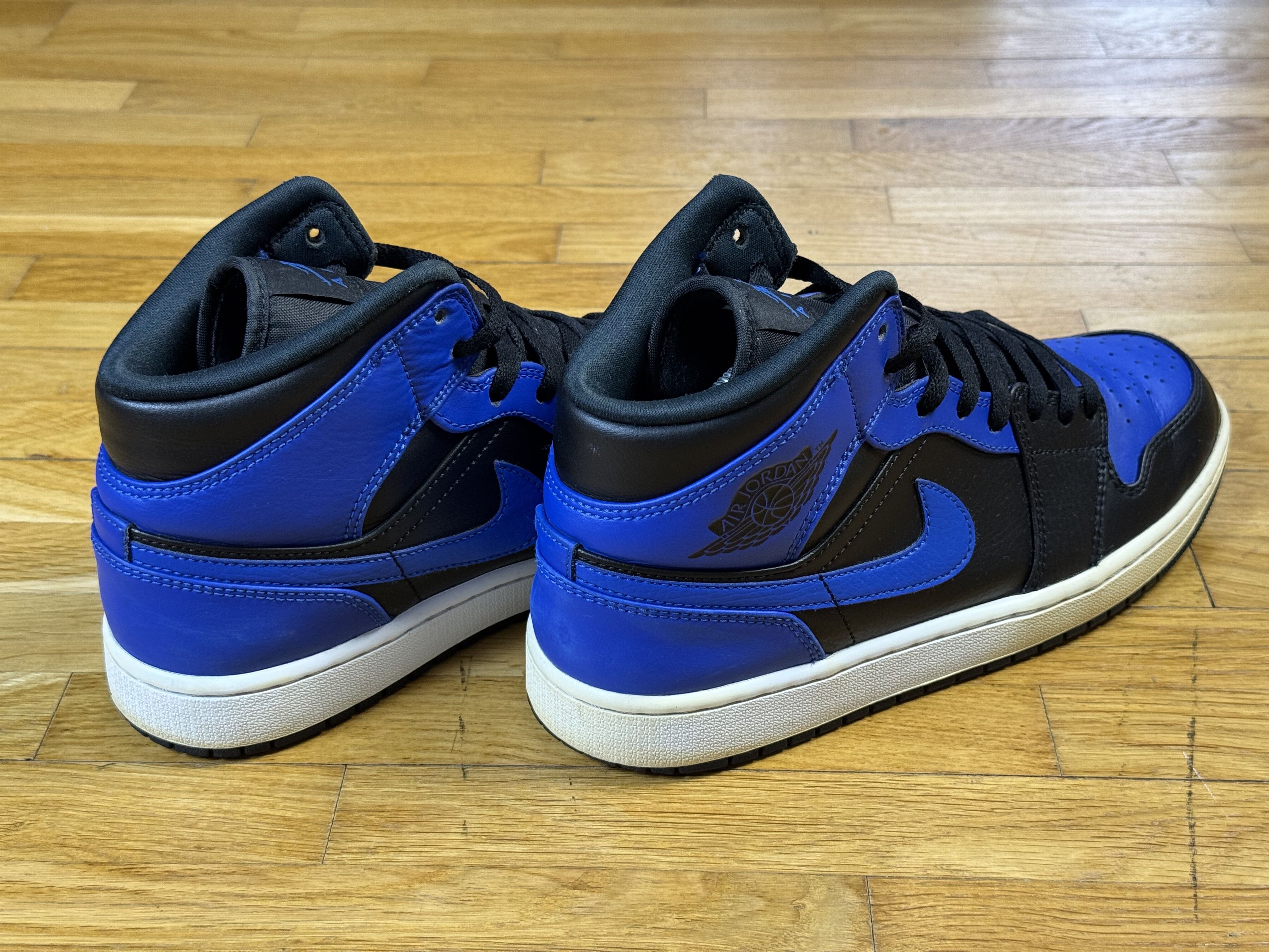 Nike Shoes NIKE AIR JORDAN 1 Mid Hyper Royal Size US 9 / EU 42 - 6 Thumbnail