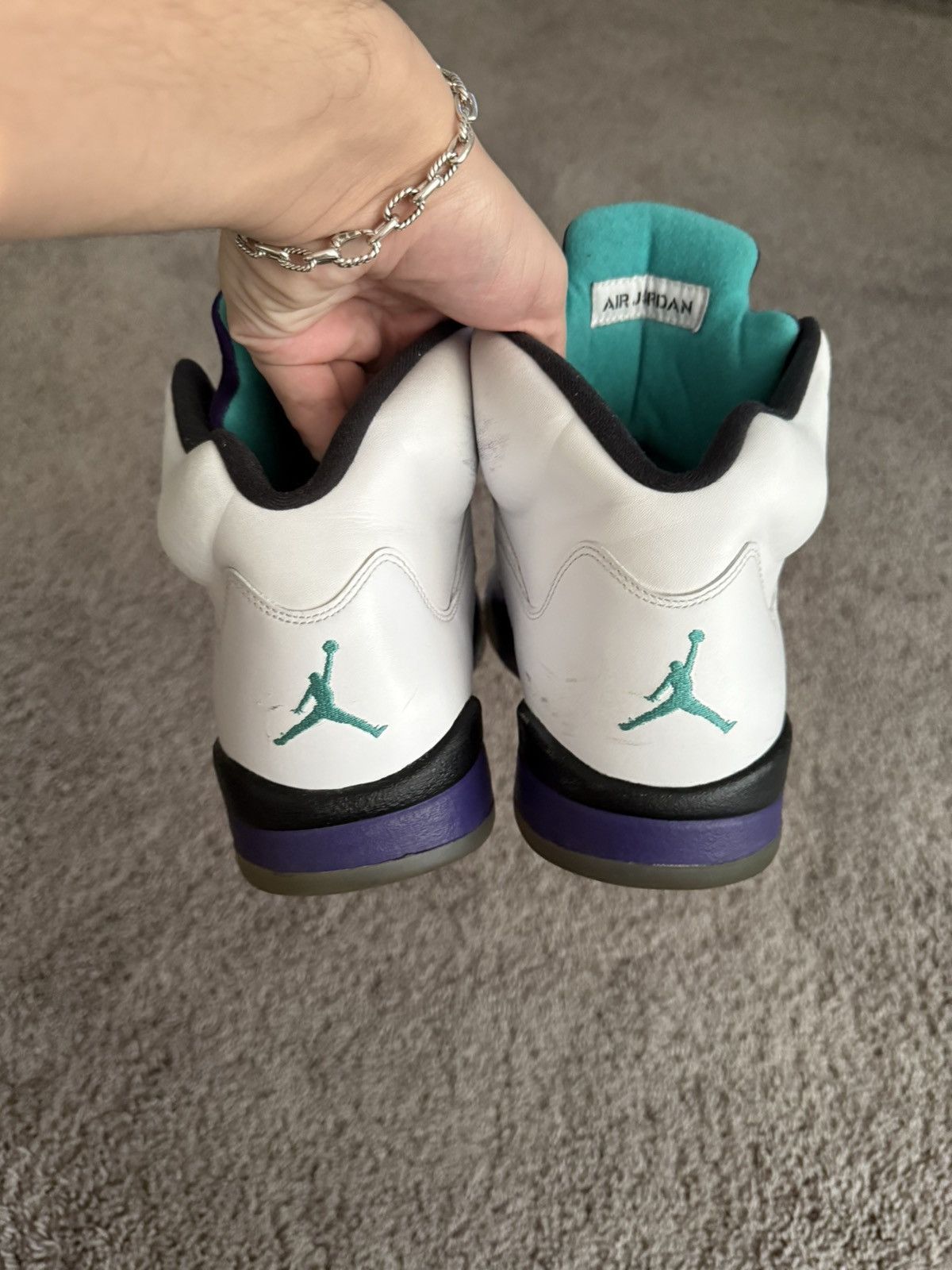 Jordan Brand Jordan 5 “Grape” 2012 Size US 11 / EU 44 - 3 Thumbnail