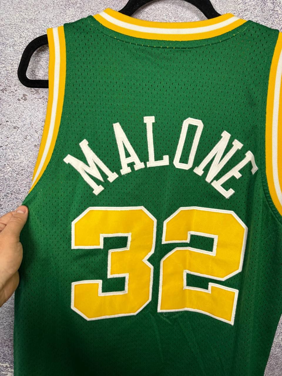 Adidas × NBA CARL MALONE Utah Jazz 2013 NBA Adidas Jersey Size US M / EU 48-50 / 2 - 16 Thumbnail