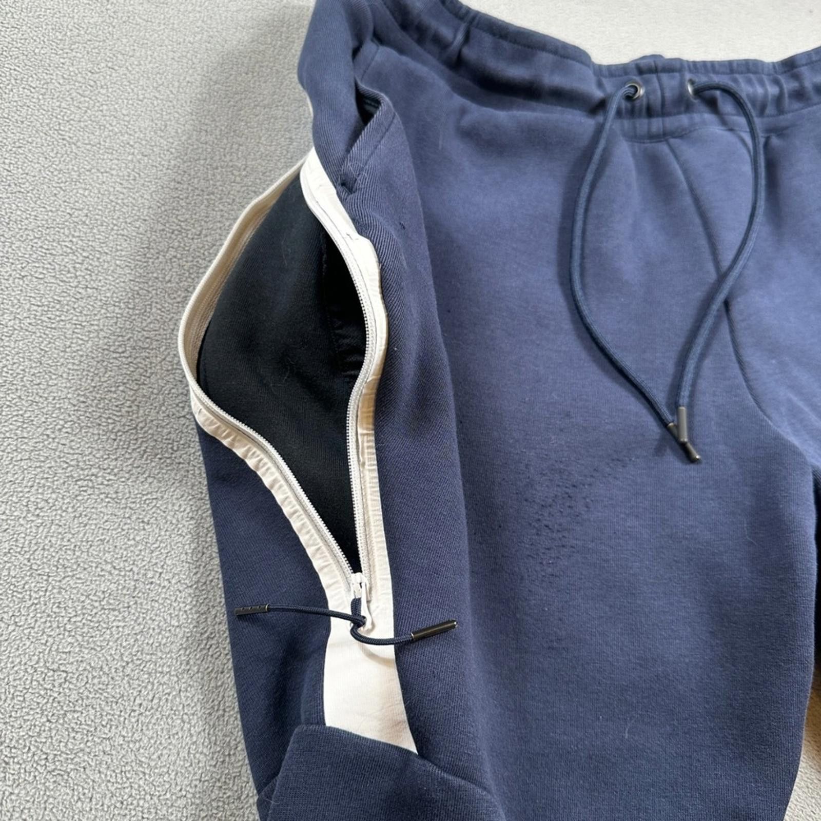 Nike Nike Tech Fleece Jogger Pants Mens Medium Navy Blue Taper Size US 32 / EU 48 - 6 Thumbnail