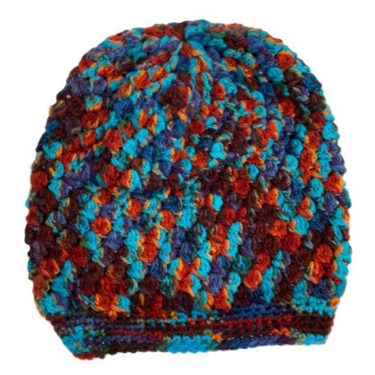 Handmade Crochet Slouch Hat Slouchy Beanie Snood Handmade Adult Size Size ONE SIZE - 6 Thumbnail