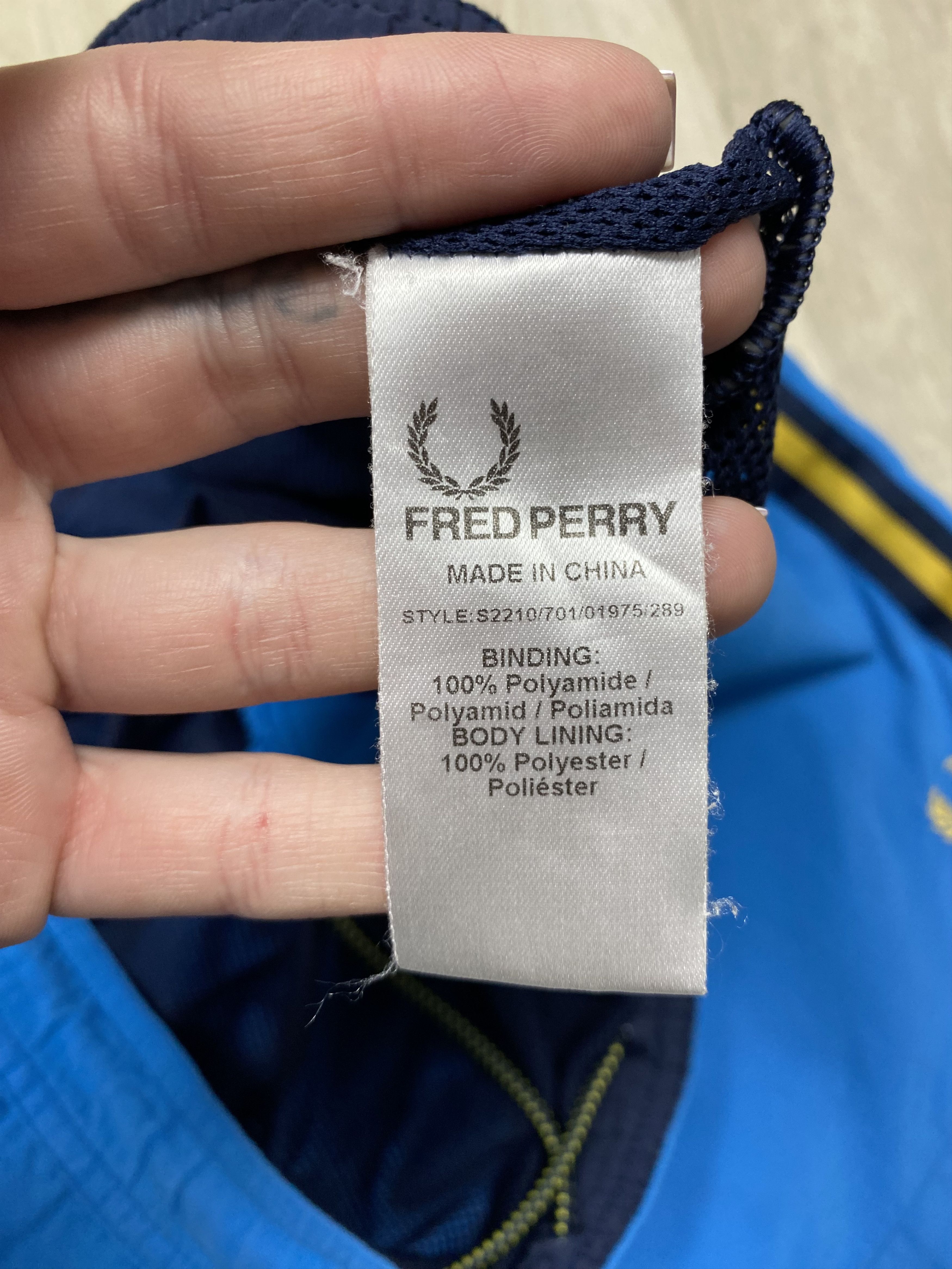 Fred Perry Fred Perry Vintage Mens Nylon Shorts Size US 30 / EU 46 - 6 Thumbnail