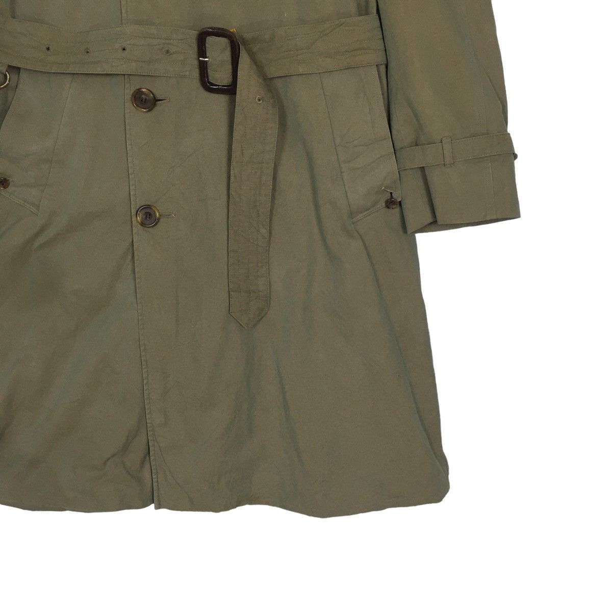 Aquascutum Aquascumtum Trench Coat Colour Moss green Sz M Size M / US 6-8 / IT 42-44 - 6 Thumbnail