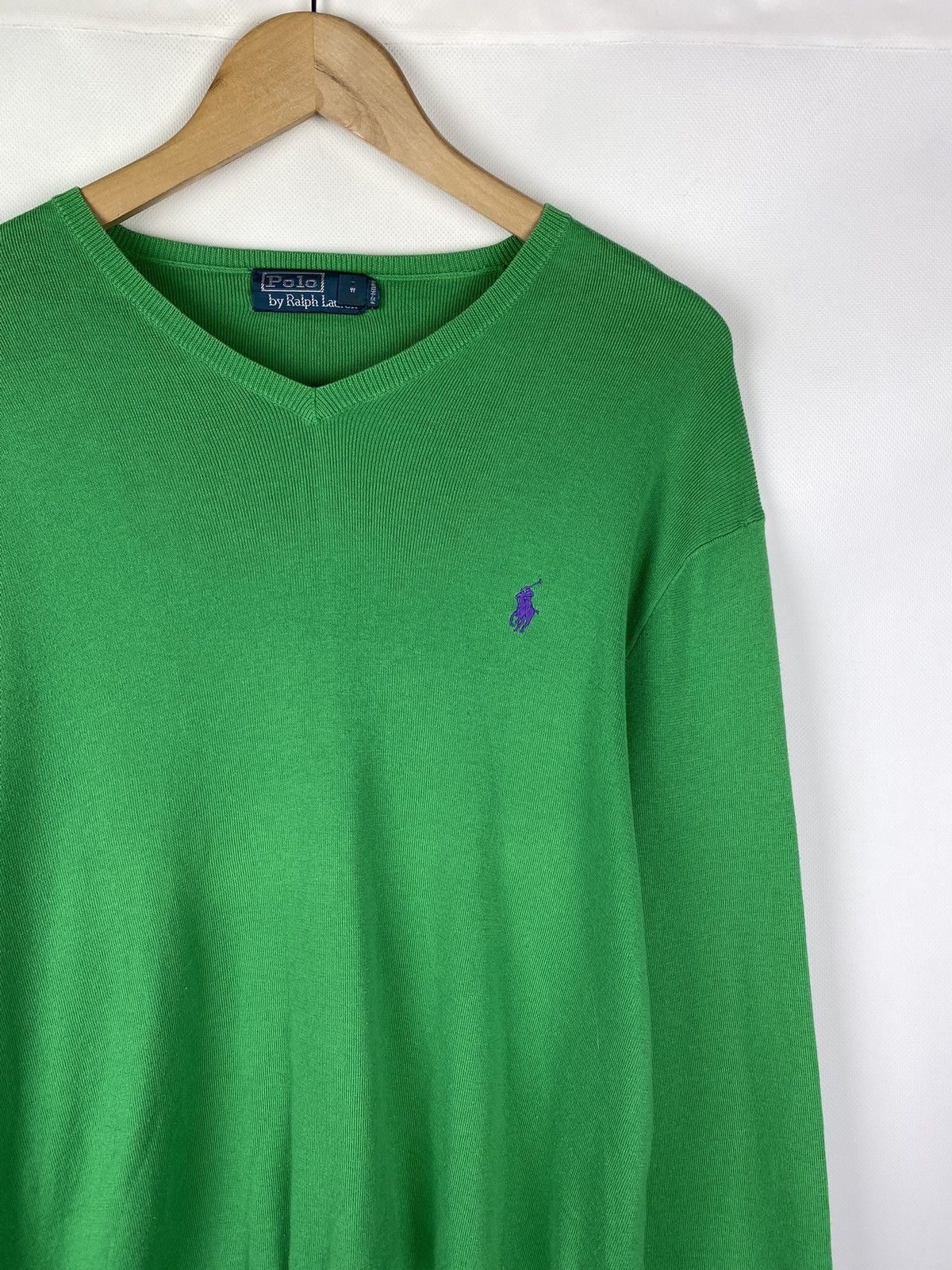 Polo Ralph Lauren Polo by Ralph Lauren vintage v-neck sweater pullover size L Size US L / EU 52-54 / 3 - 5 Thumbnail