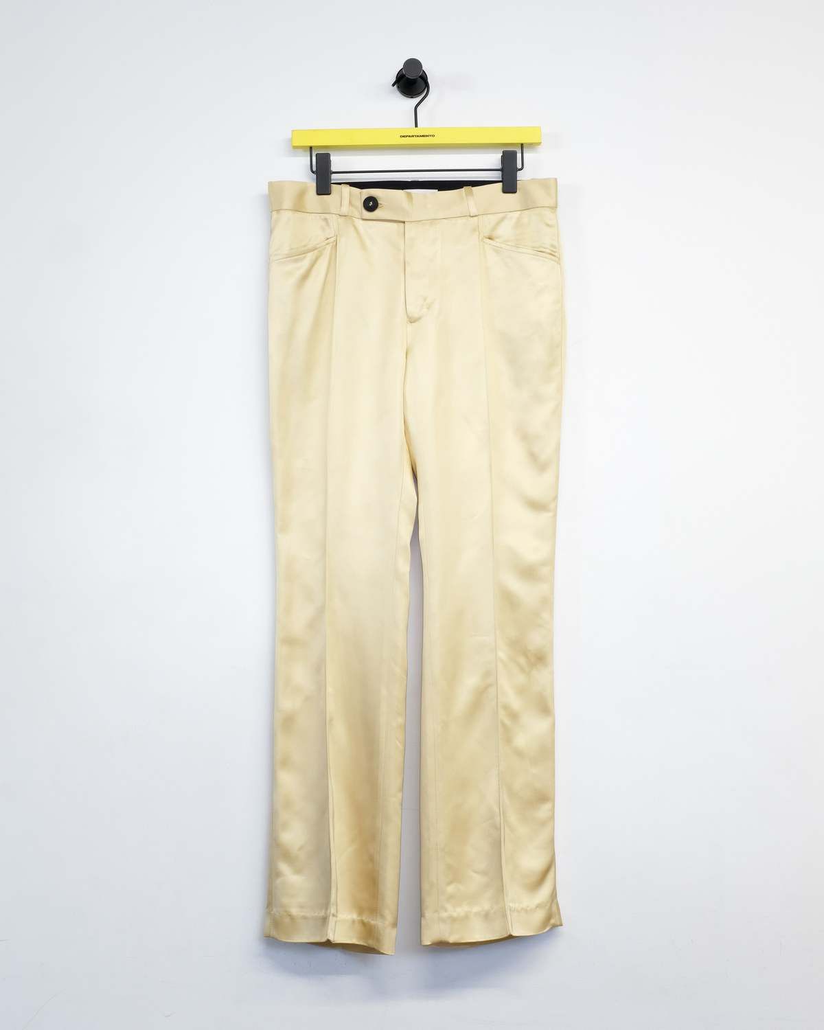 Ernest W. Baker BNWT SS24 ERNEST W. BAKER FLARE PANTS GOLD M Size US 32 / EU 48 - 11 Thumbnail