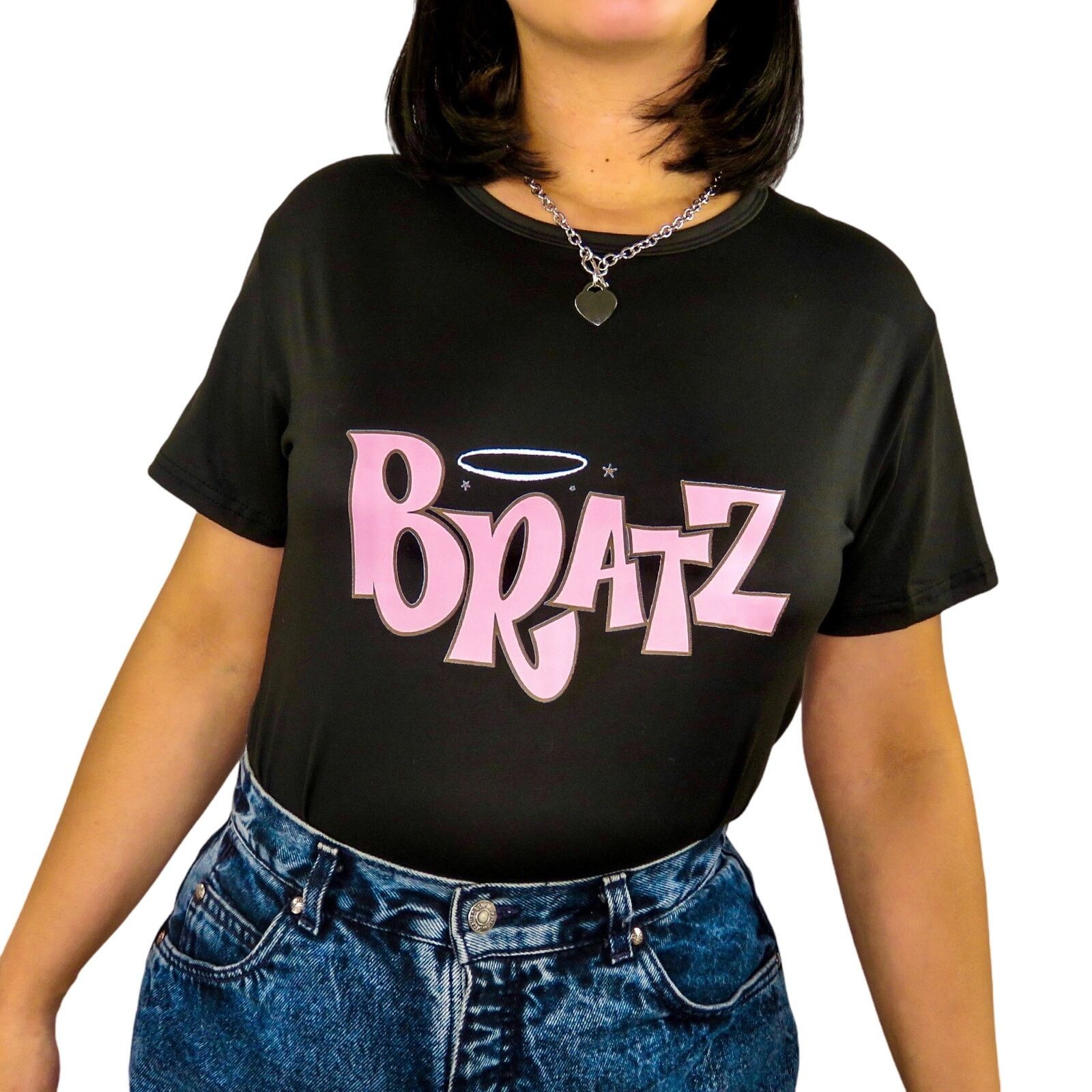Other Bratz Black Graphic T-Shirt Crewneck Medium Y2k Size M / US 6-8 / IT 42-44 - 3 Thumbnail