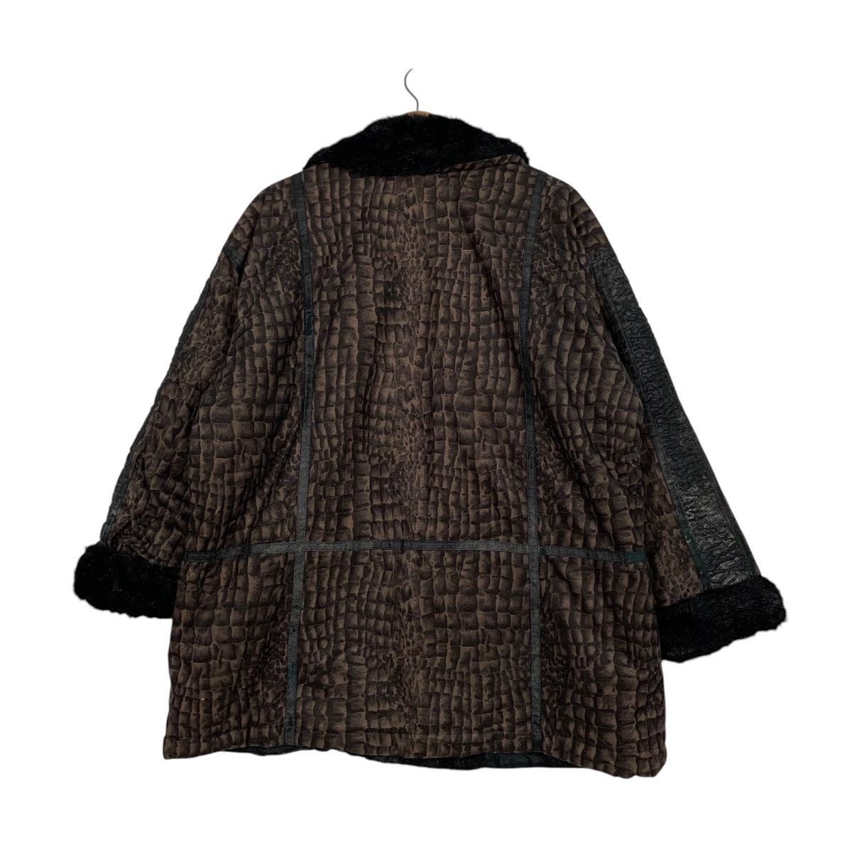 Japanese Brand Nice Design Japanese Brand Women Shearling Jacket Size L / US 10 / IT 46 - 7 Thumbnail