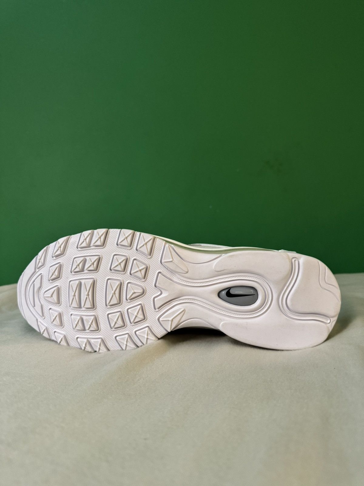 Nike Nike air max 97 triple white wolf grey 2017 Size US 10.5 / EU 43-44 - 5 Thumbnail