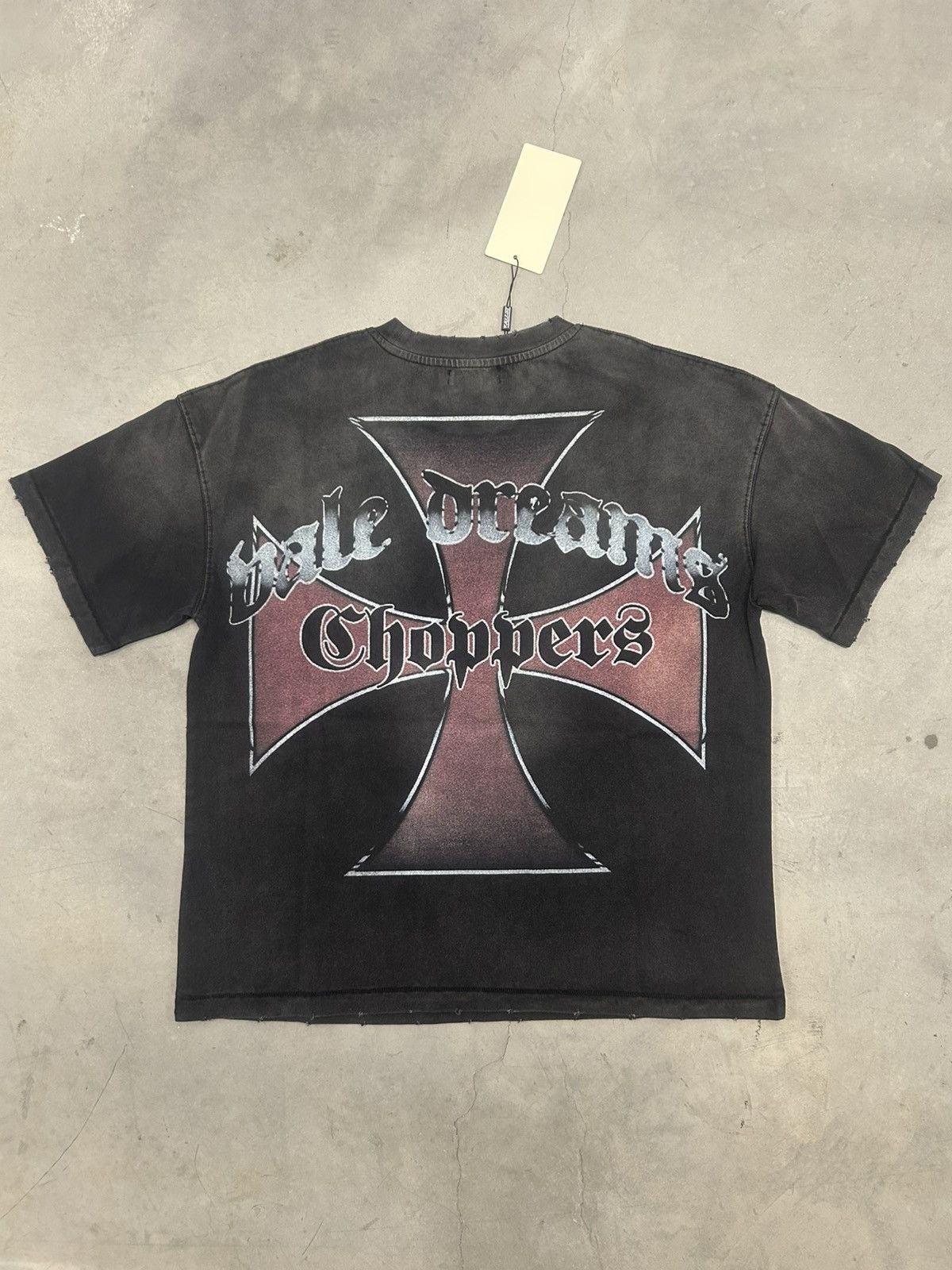 Vale Vale Forever Valley Dreams Black Chopper Tee X-Large New Size US XL / EU 56 / 4 - 3 Thumbnail