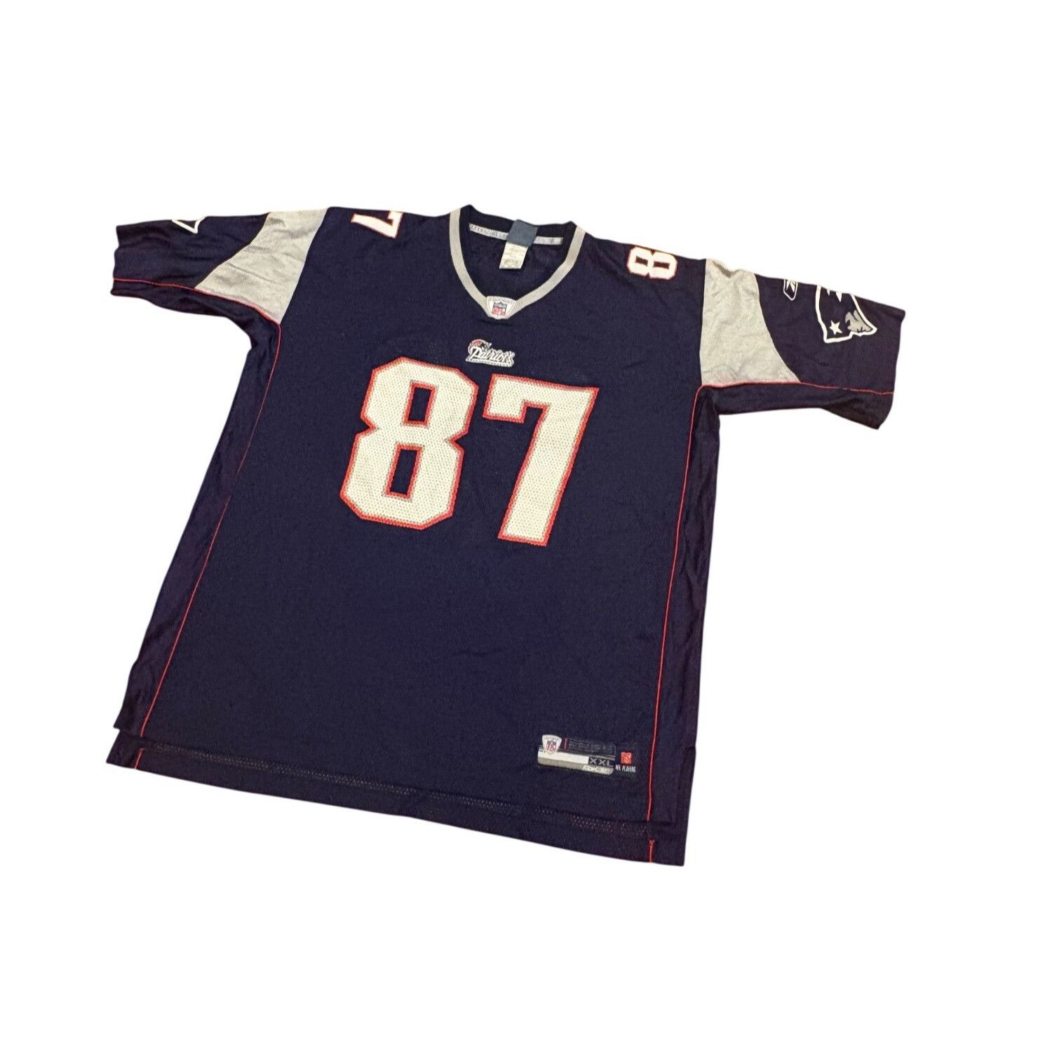 Reebok Reebok New England Patriots Rob Gronkowski Blue NFL Football Size US XXL / EU 58 / 5 - 4 Thumbnail