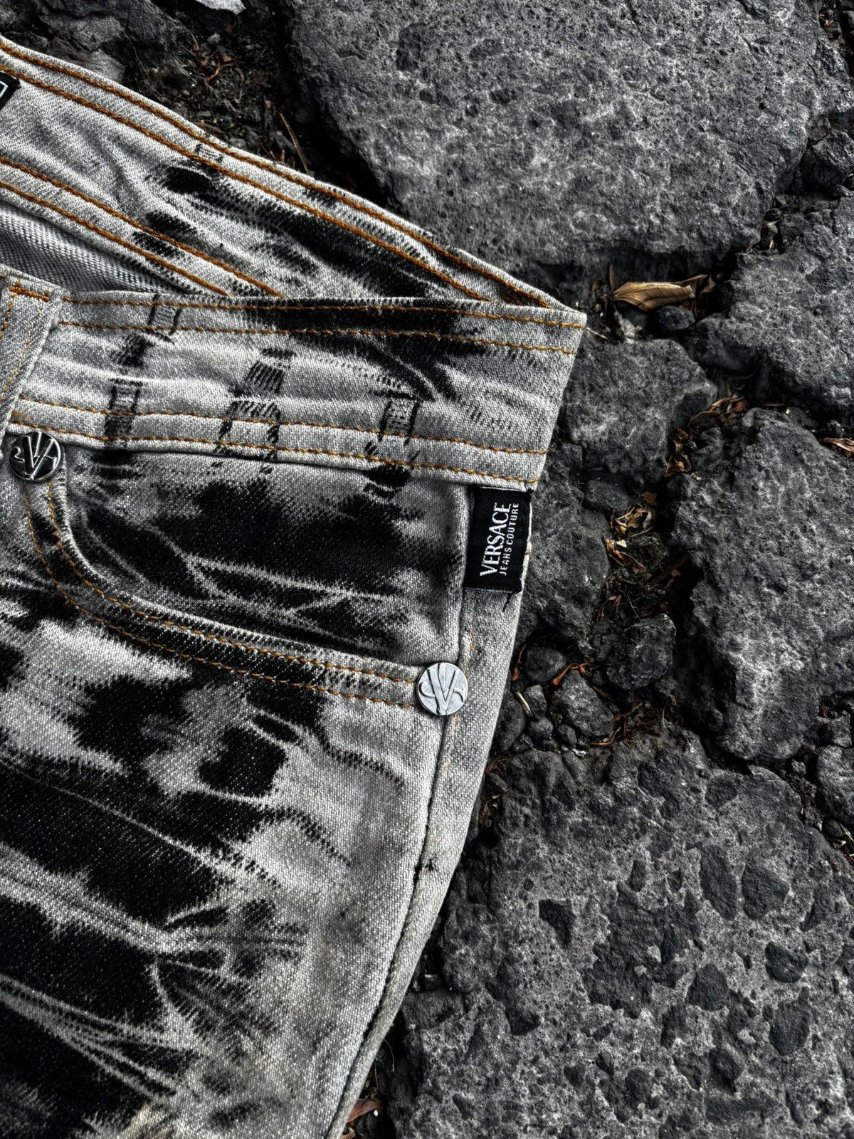 Versace Versace Jeans Print Rare Size 28" / US 6 / IT 42 - 7 Thumbnail