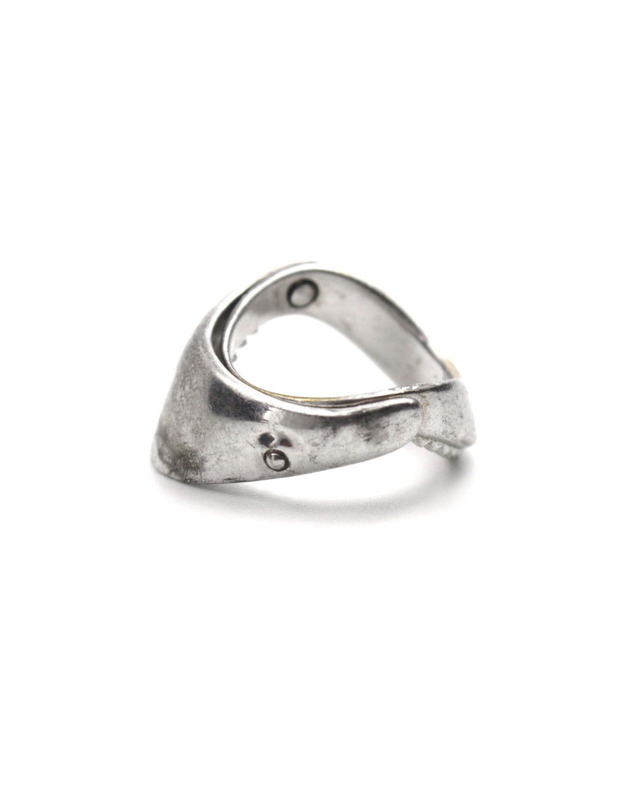Hysteric Glamour 2000S JAPANESE MADE SHARK JAW BITE RING Size ONE SIZE - 5 Thumbnail