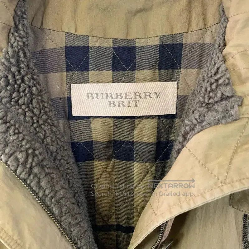 Burberry Burberry Women's Khaki Green Cotton Jacket. Size XXS / US 00 / IT 34 - 3 Thumbnail