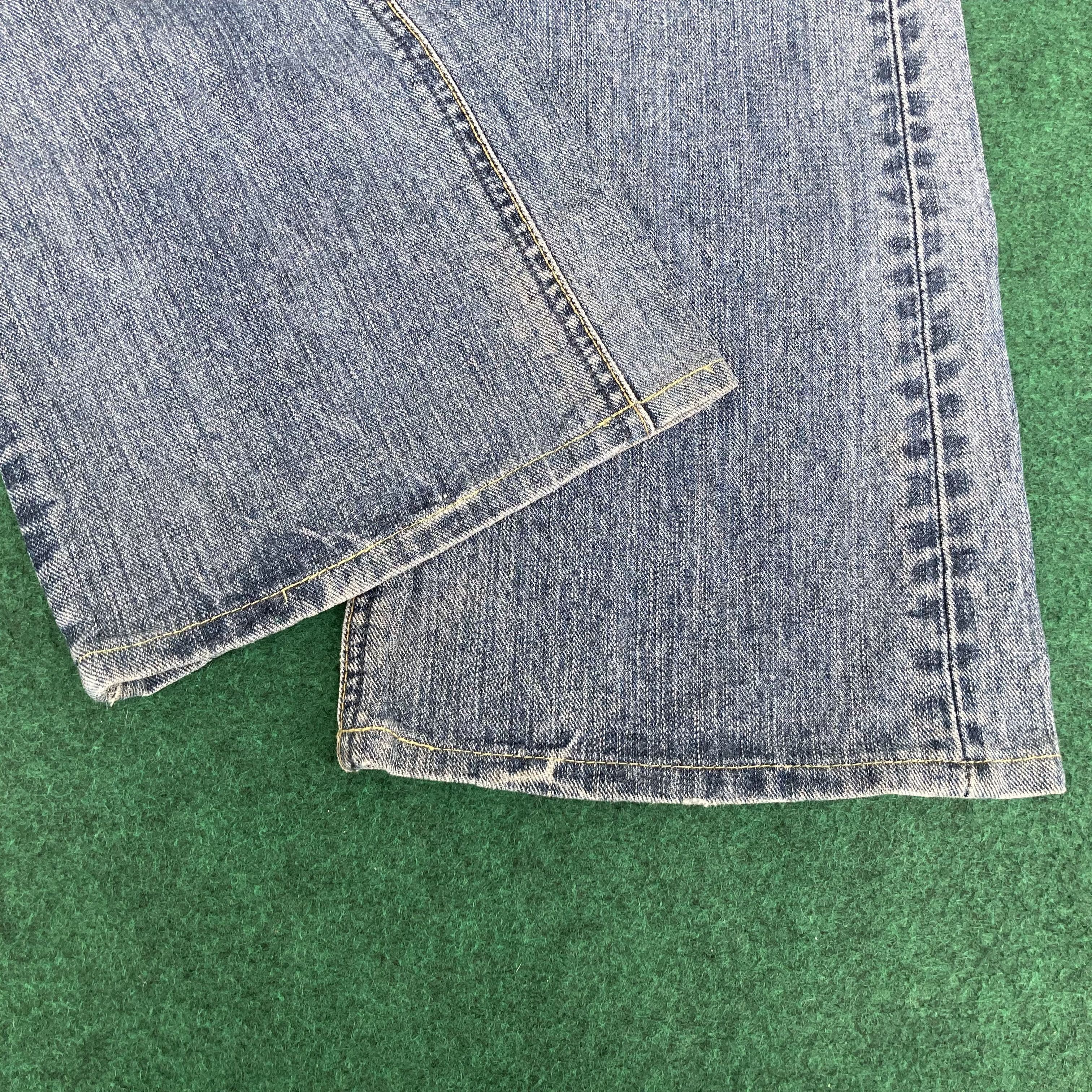 Designer × Lee × Vintage Vtg Lee Denim Sz 32 Bootcut Faded Jeans Size US 32 / EU 48 - 6 Thumbnail