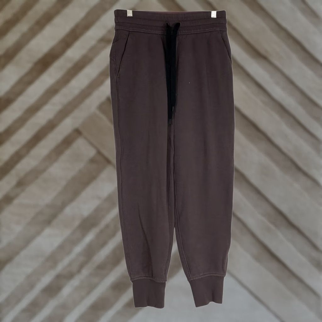 Vintage PUBLIC REC Women's Jogger Pants Purple 26/26 Drawstring Waist Size 26" / US 2 / IT 38 - 1 Thumbnail