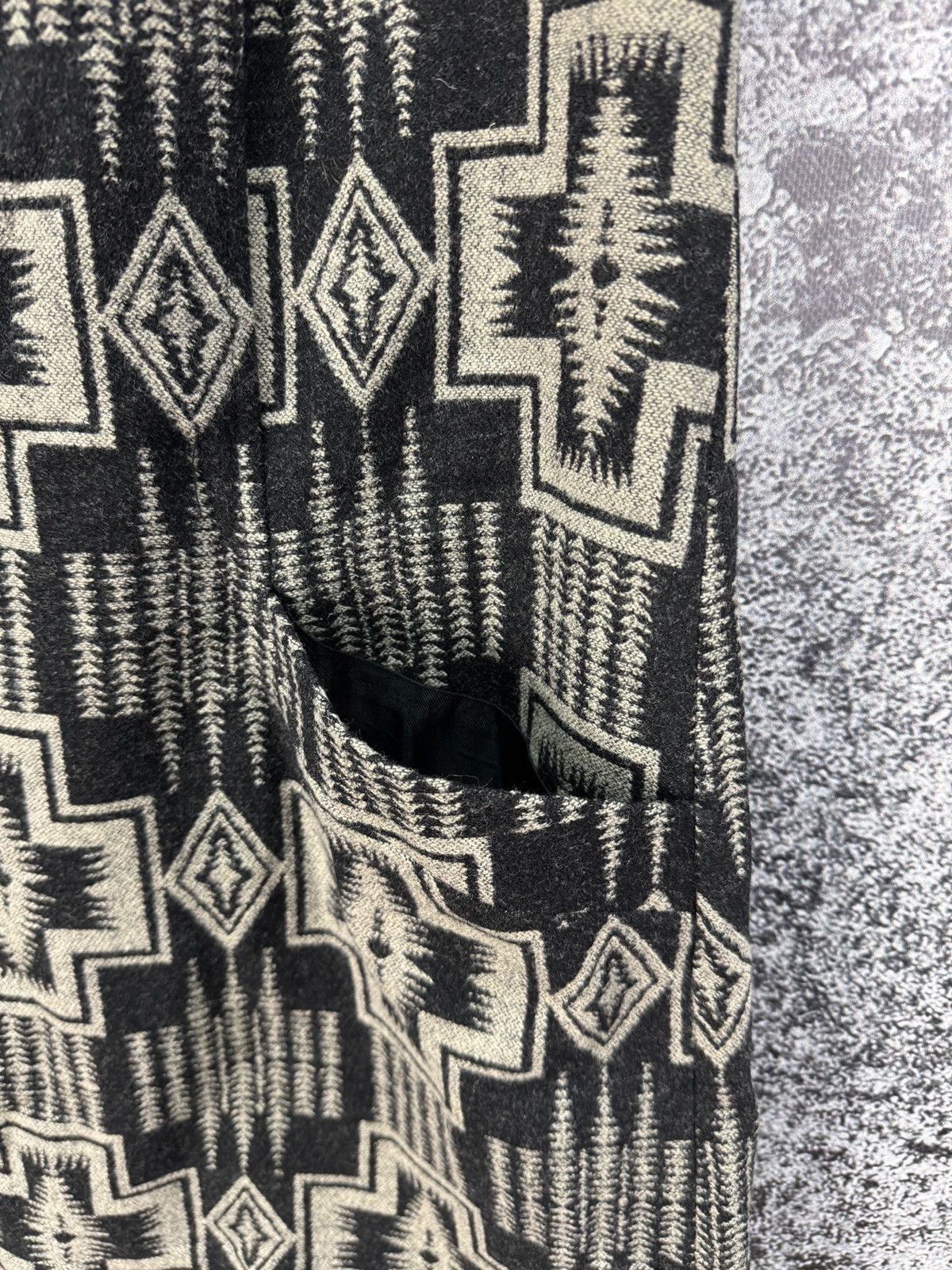 Pendleton Pendleton Dress Aztec Tribal Native Black Wool USA Size M Size M / US 6-8 / IT 42-44 - 4 Thumbnail