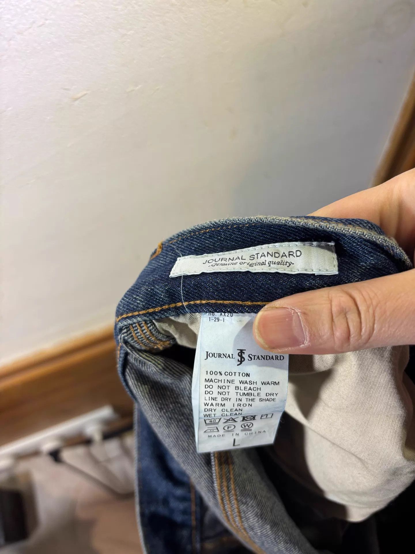 Journal Standard journal standard 26ss vintage wash double knee logger L Size US 34 / EU 50 - 9 Thumbnail