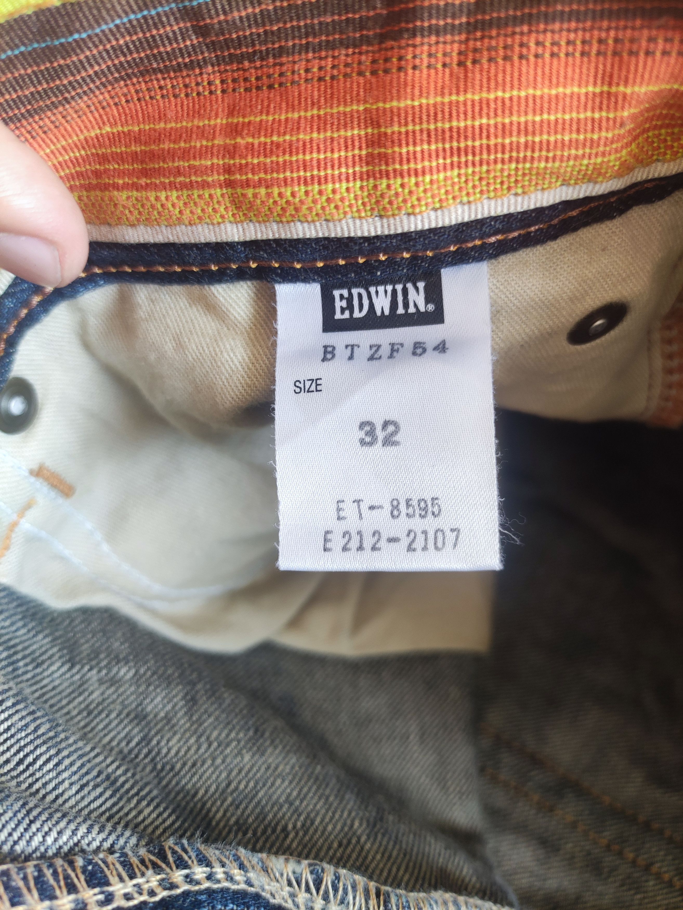 Edwin Vintage Edwin Brand Faded Baggy Denim Pants Size US 34 / EU 50 - 7 Thumbnail