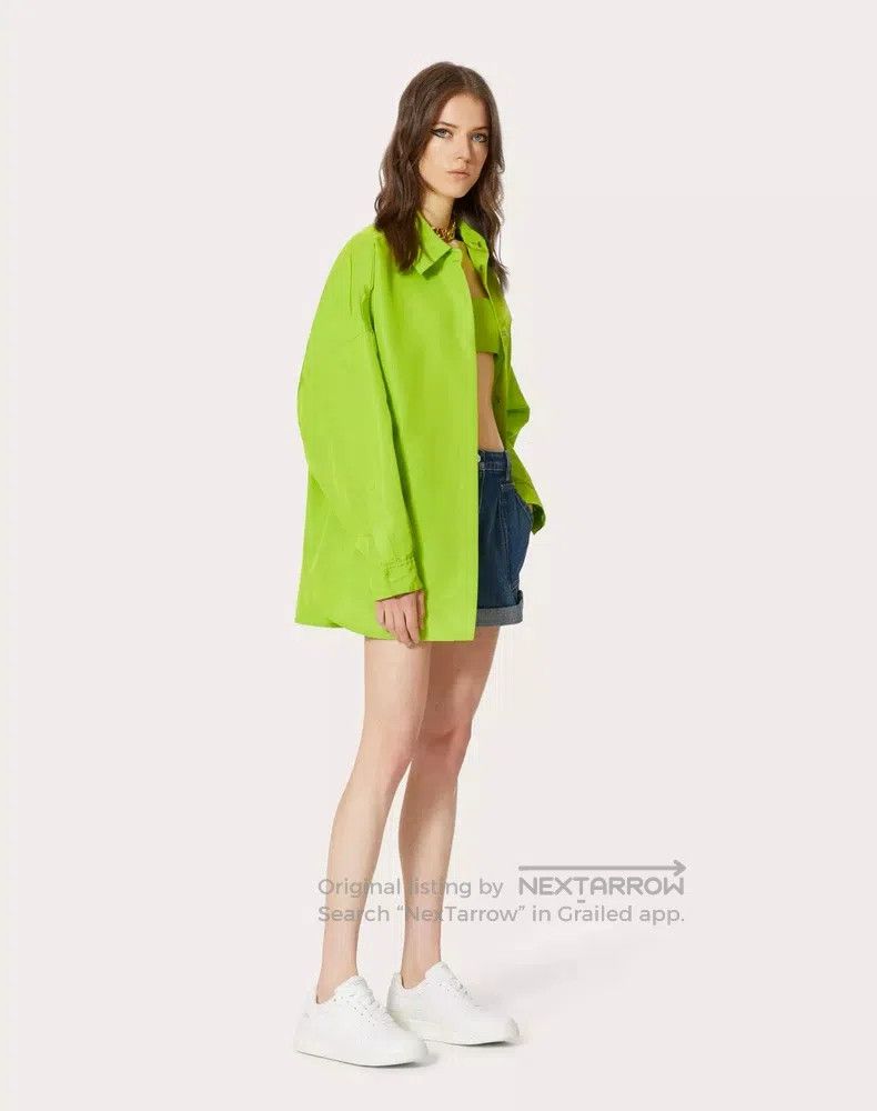 Valentino Valentino Silk green OS jacket Size S / US 4 / IT 40 - 3 Thumbnail