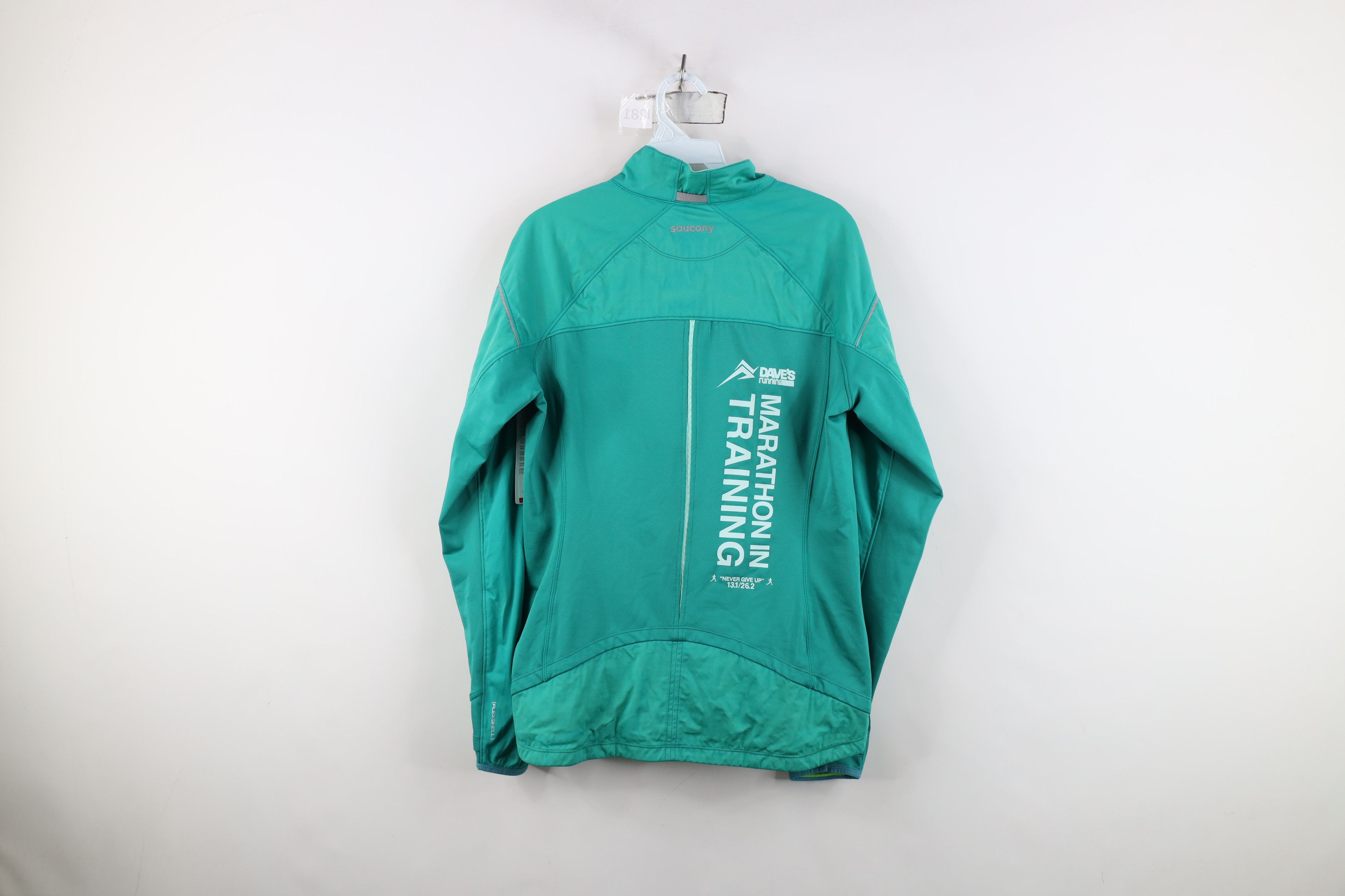 Saucony New Saucony Spell Run Shield Full Zip Running Nomad Jacket Size L / US 10 / IT 46 - 14 Thumbnail