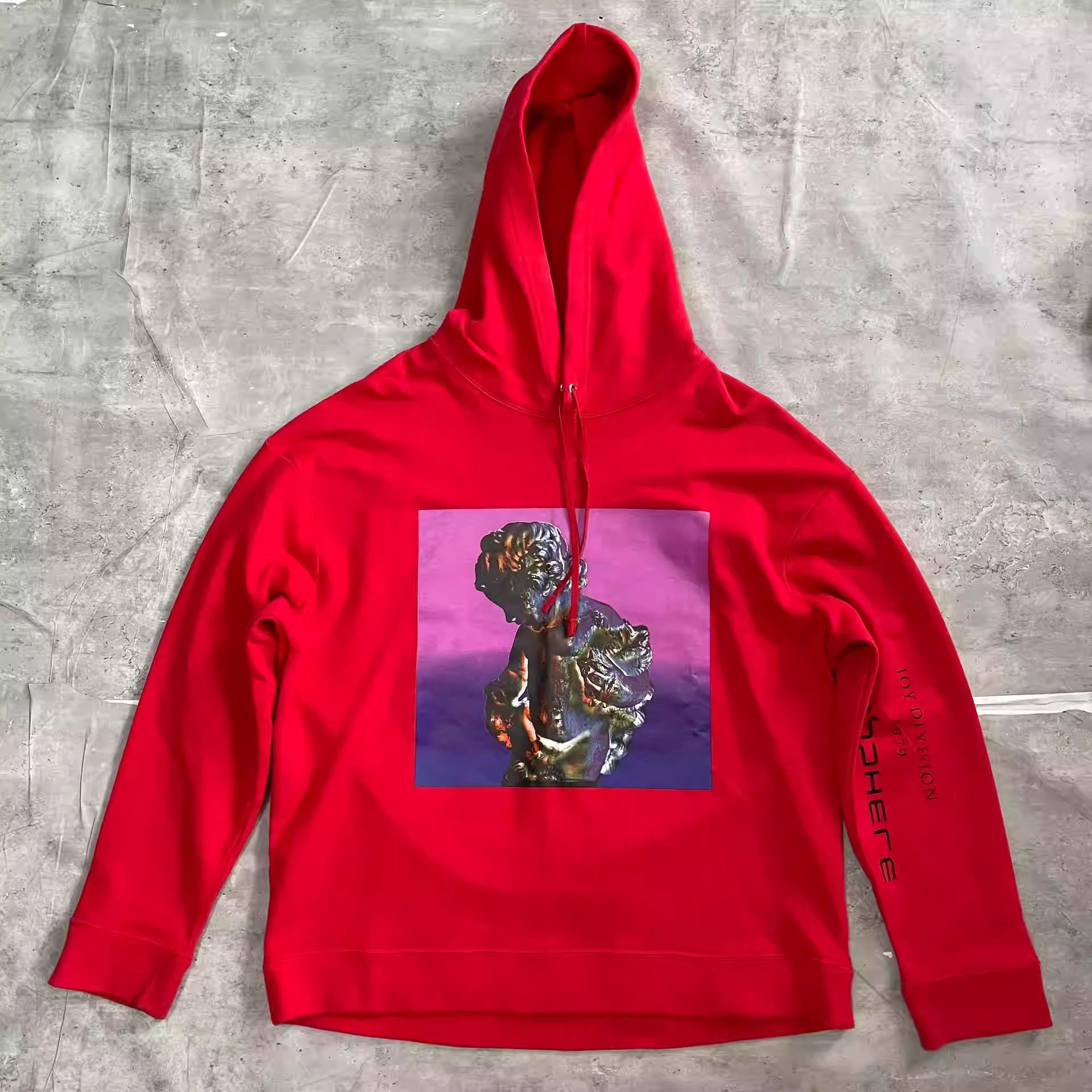 Raf simons portrait patch sweatshirt