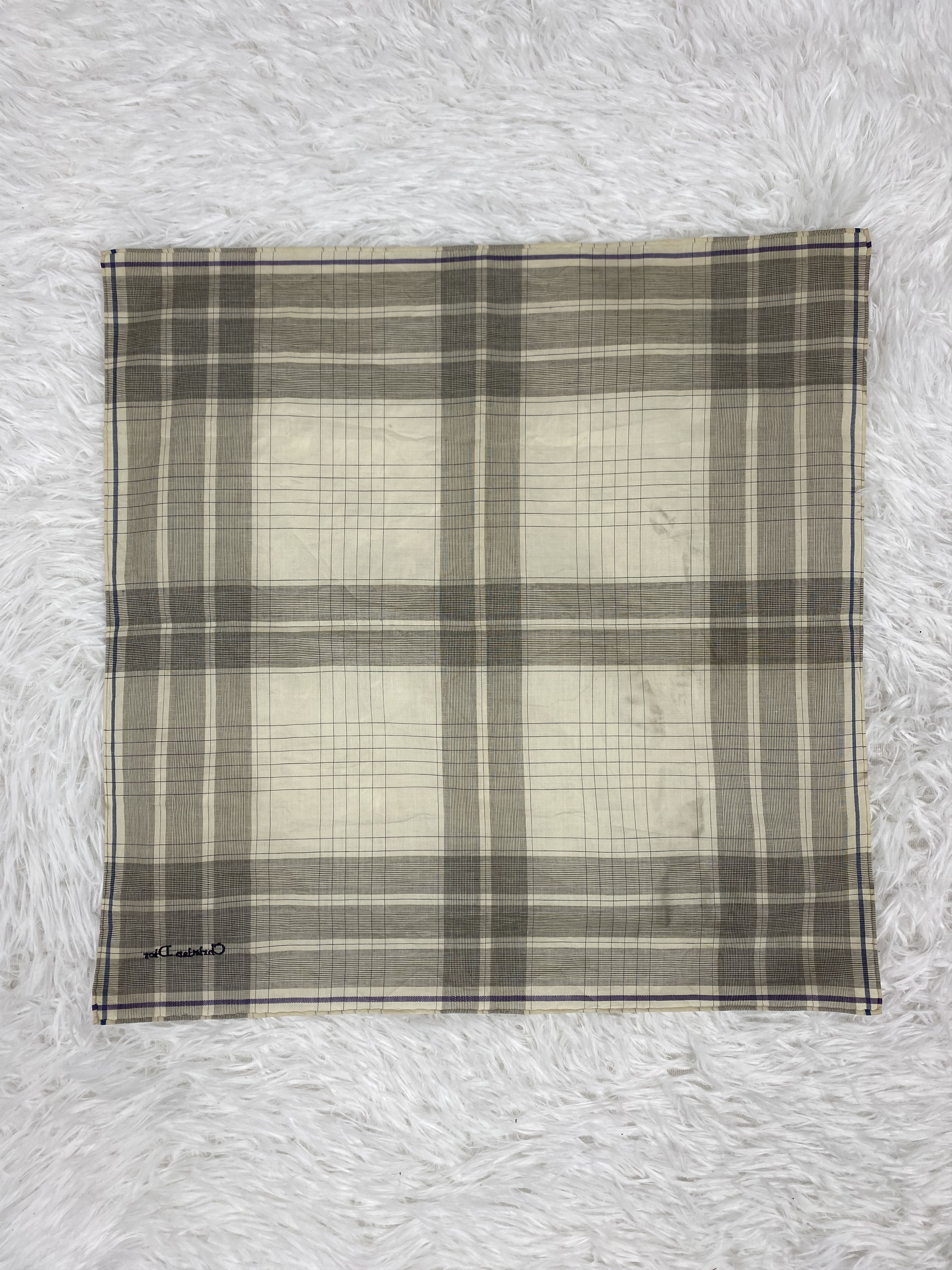 Vintage Vintage Christian Dior Handkerchief Neckerchief PH0540 Size ONE SIZE - 4 Thumbnail
