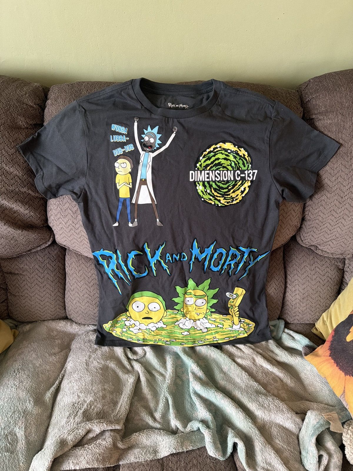 Cartoon Network 2025 Cartoon Network Rick And Morty Dimension C-137 Tee Size US L / EU 52-54 / 3 - 1 Thumbnail