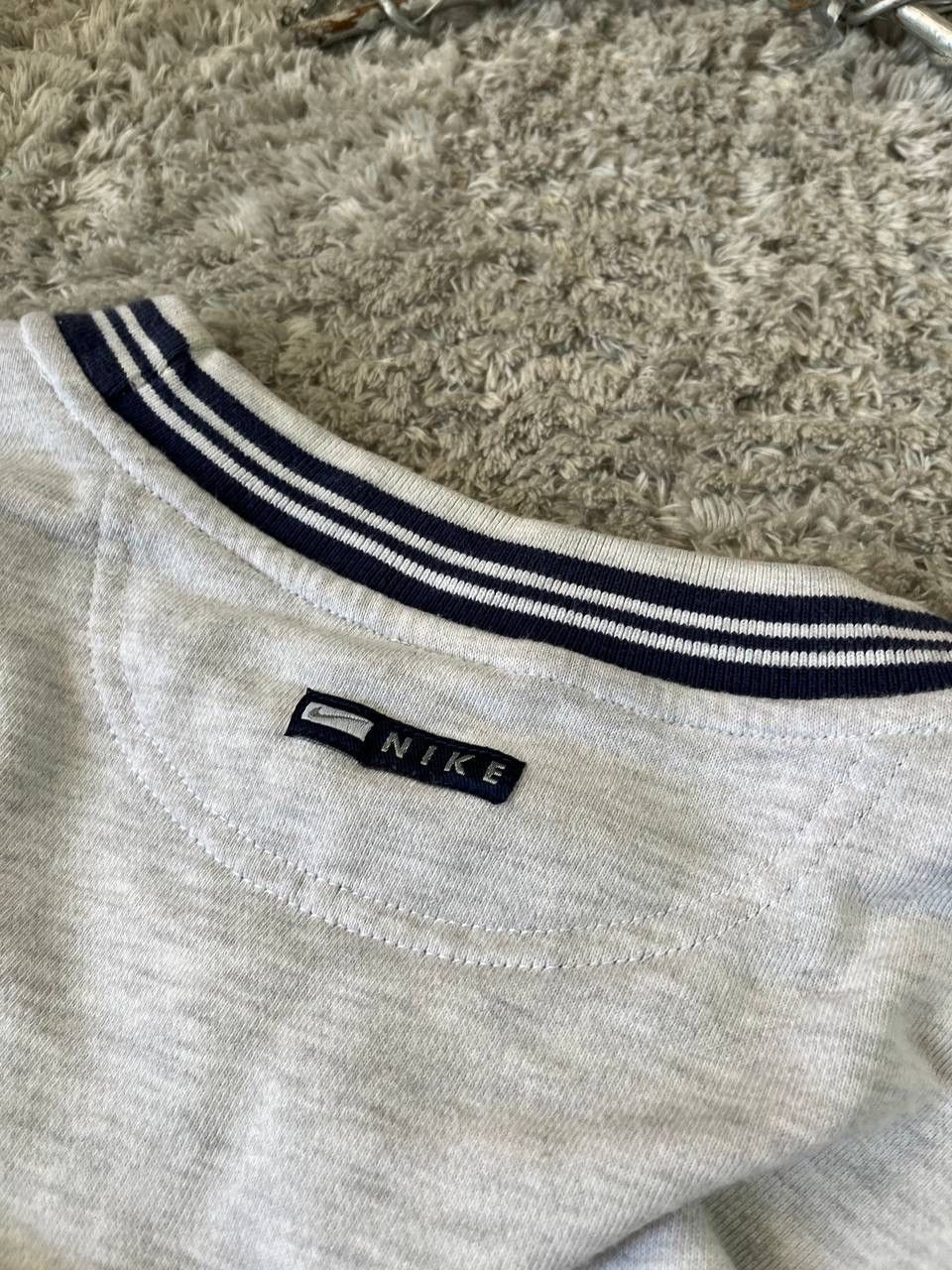 Nike × Vintage 90s Nike Sweatshirt Vintage Streetwear Big Logo Swoosh Rare Size US XL / EU 56 / 4 - 6 Thumbnail