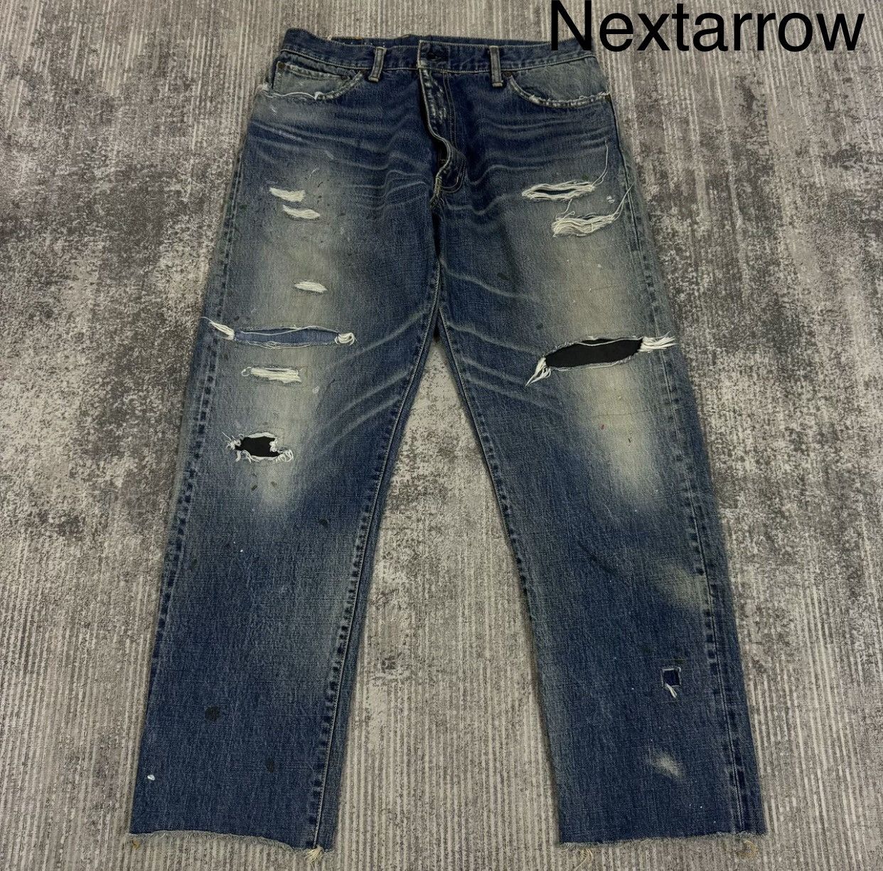 Visvim VISVIM 23AW I.C.T. SS JOURNEYMAN PANTS TACKED CRASH jeans Size US 40 / EU 56 - 1 Thumbnail