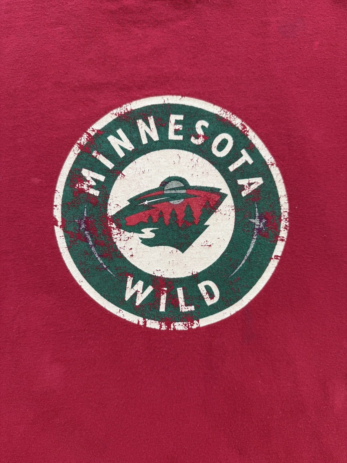 NHL Vintage Minnesota Wild Logo #24 Boogard Shirt Size US M / EU 48-50 / 2 - 7 Thumbnail