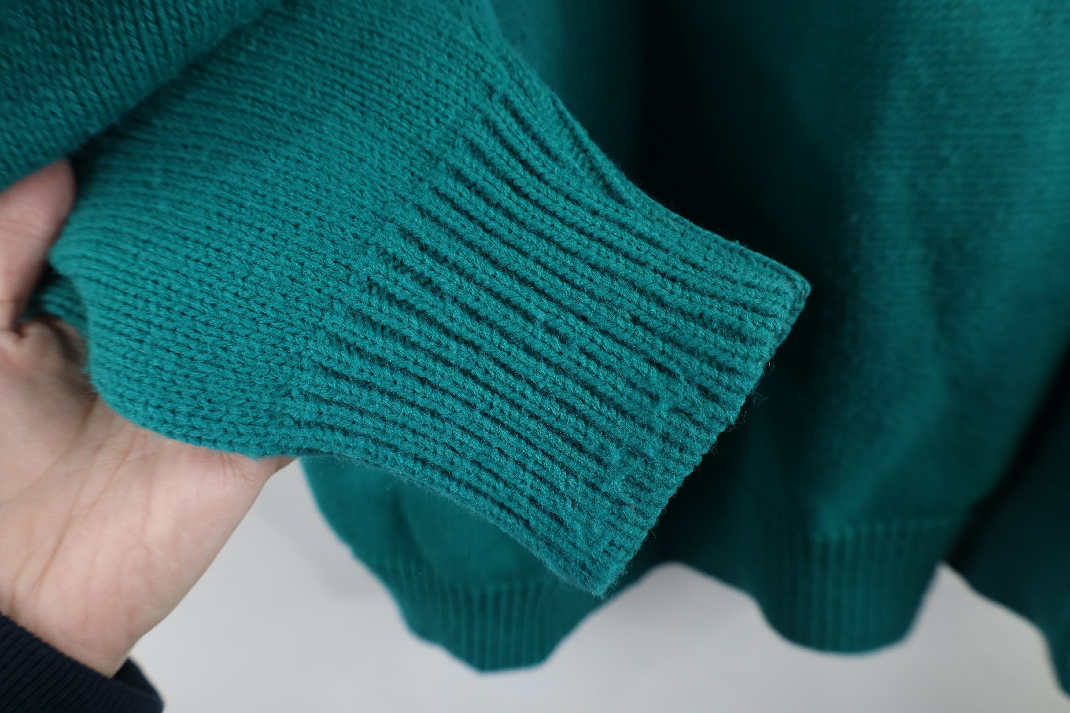 Vintage Vintage 90s Streetwear Rain Swetter Knit Sweater USA Size US L / EU 52-54 / 3 - 8 Thumbnail