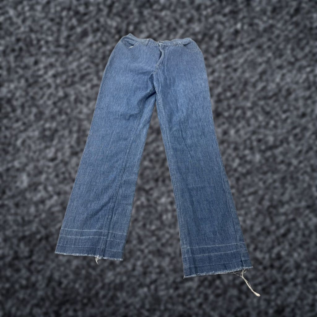 Vintage VINTAGE Levi’s Denim Jeans Big E Orange Tab 60s 70s 26x29 Made in USA Mens Rockabilly Casual Regular Blue 1970s Size US 26 / EU 42 - 1 Thumbnail