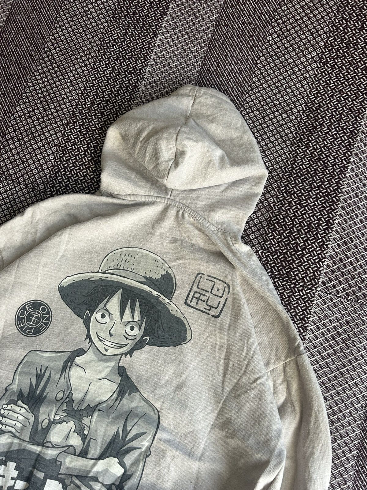 One Piece Vintage One Piece Baggy Hoodie Unisex Streetwear Style SZ S Size US S / EU 44-46 / 1 - 5 Thumbnail