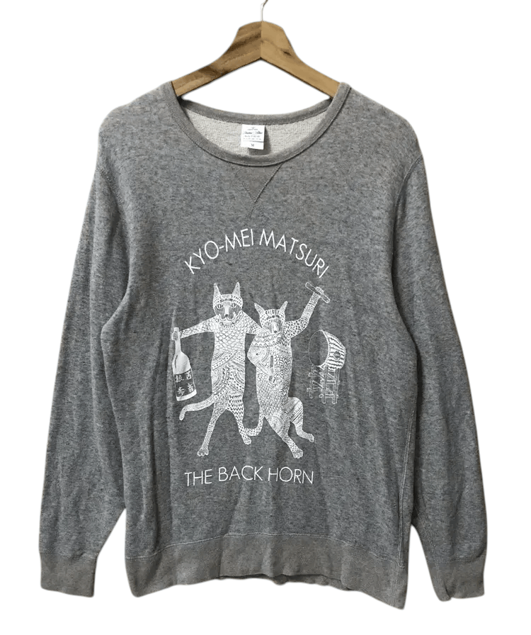 Band Tees Japan Rock Band The Back Horn Sweatshirts Size US M / EU 48-50 / 2 - 1 Thumbnail