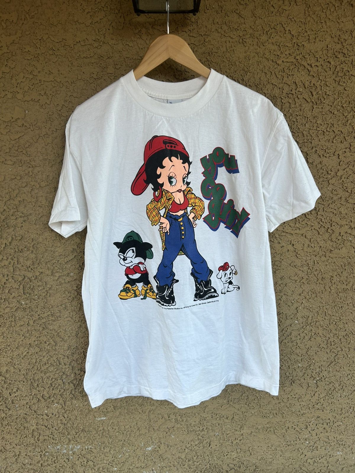 Vintage Betty Boop 1993 Vintage “ You Go Girl” T Shirt Size XL Size US XL / EU 56 / 4 - 1 Thumbnail