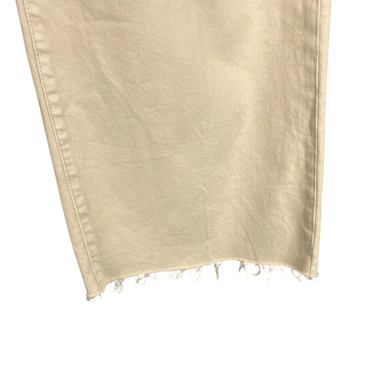 Joe's Women's Joe's Jeans High-Rise Tan Fringe Wide Leg Pants - 33 Size 33" - 6 Thumbnail