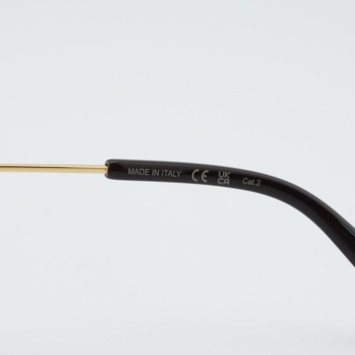 Bottega Veneta Bottega Veneta BV1237S 002 Sunglasses Gold Square Frame, Bro Size ONE SIZE - 9 Thumbnail