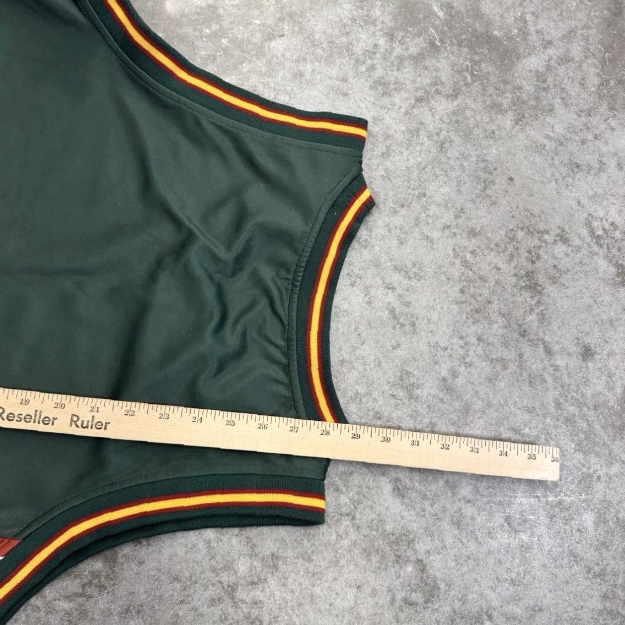The Hundreds VINTAGE The Hundreds Basketball Jersey Mens Small Green Adam Bomb H Tank Top Streetwear Size US S / EU 44-46 / 1 - 8 Thumbnail