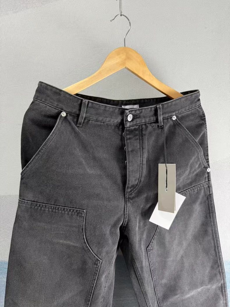 Dior Dior washed gray denim jeans Size US 44 / EU 60 - 2 Thumbnail