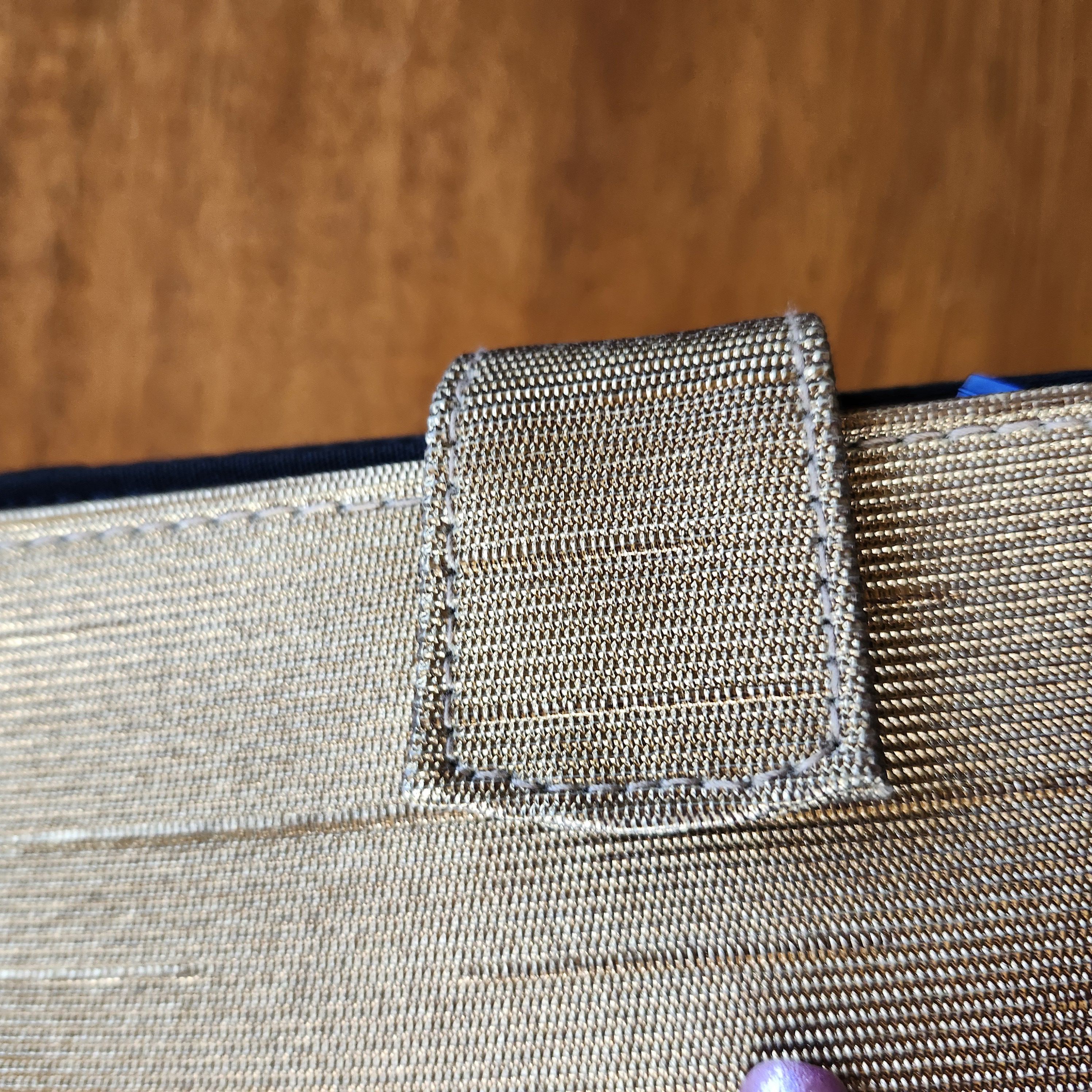 Other Lancôme Gold Metallic Makeup Case Pouch Mirror Organizer Size ONE SIZE - 3 Thumbnail