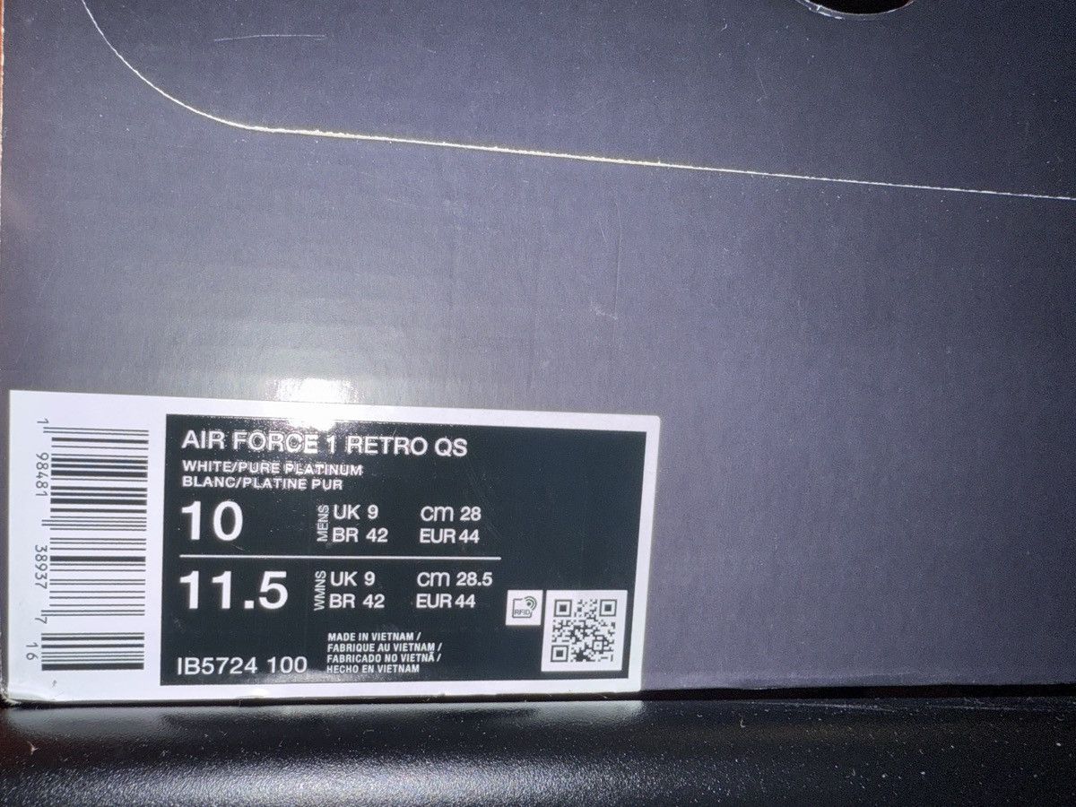 Nike Nike Air Force 1 “ Invincible woman “ Size US 11 / EU 44 - 10 Thumbnail