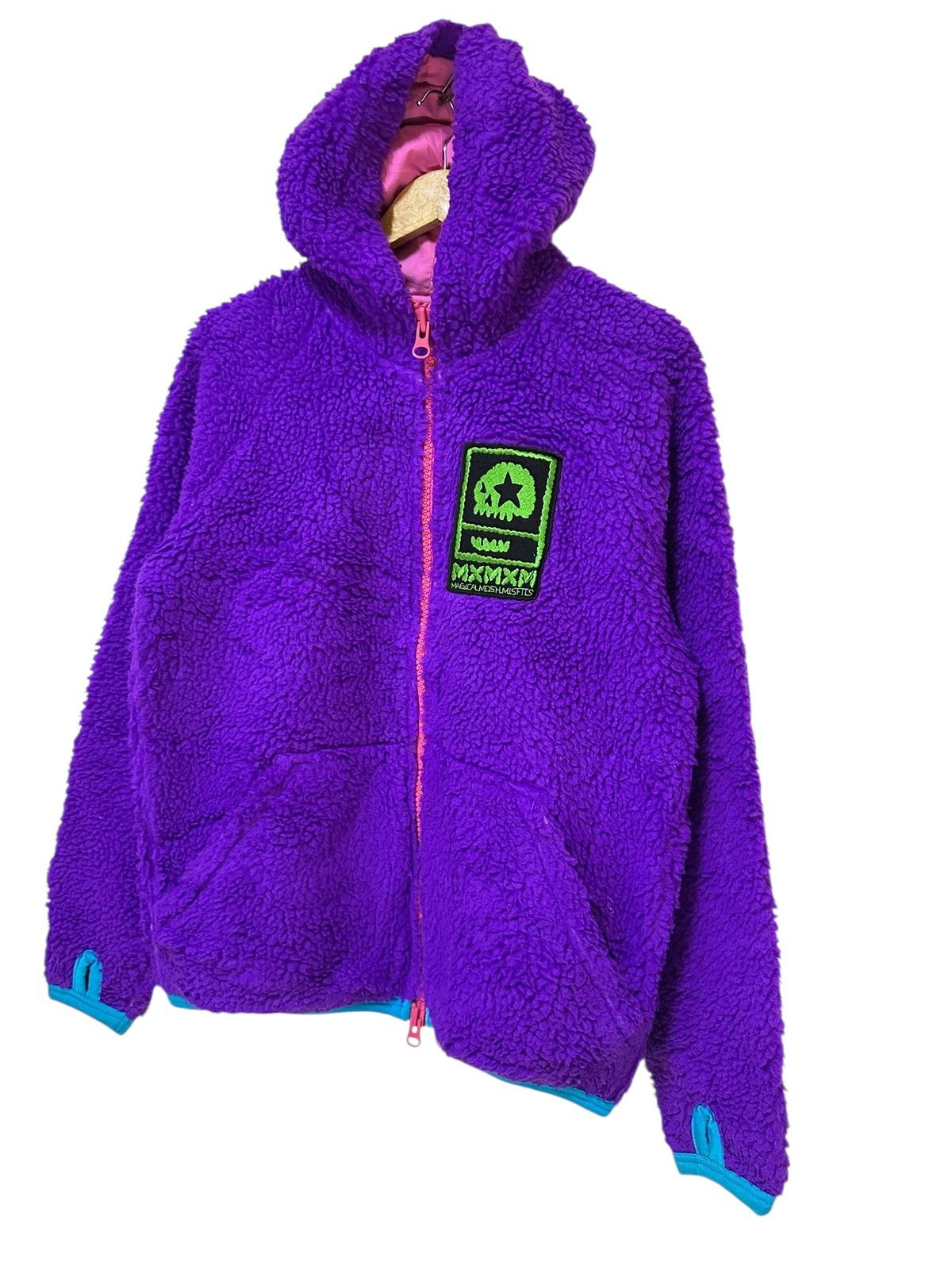 Misfits MXMXM magical mosh misfits fleece jacket Size US M / EU 48-50 / 2 - 2 Thumbnail
