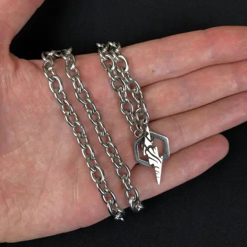 Jewelry Lightning Chain Punk Necklace Size ONE SIZE - 6 Thumbnail