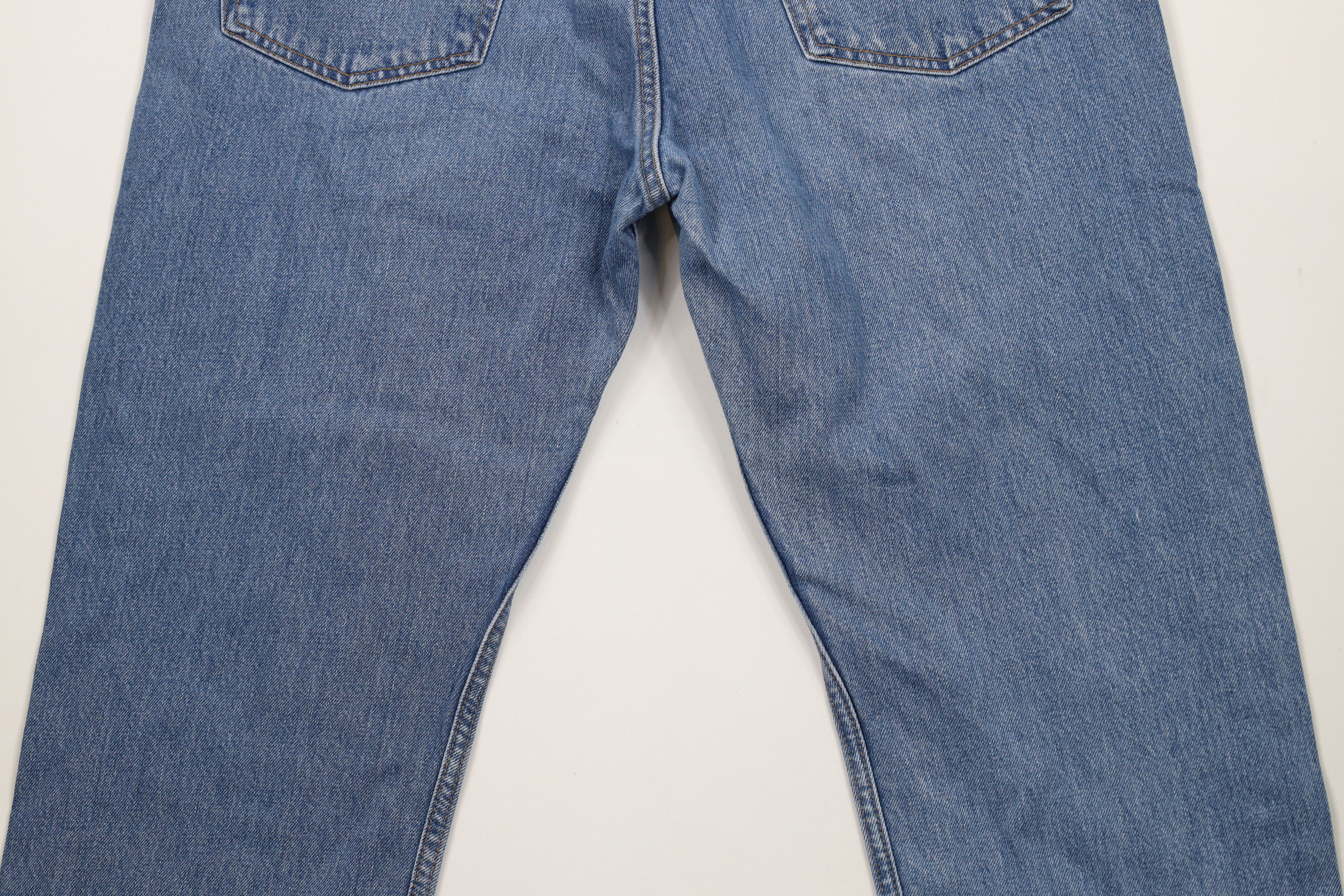 Levi's × Vintage Vintage 90s Levis 505 Regular Fit Denim Jeans Blue USA Size US 36 / EU 52 - 13 Thumbnail