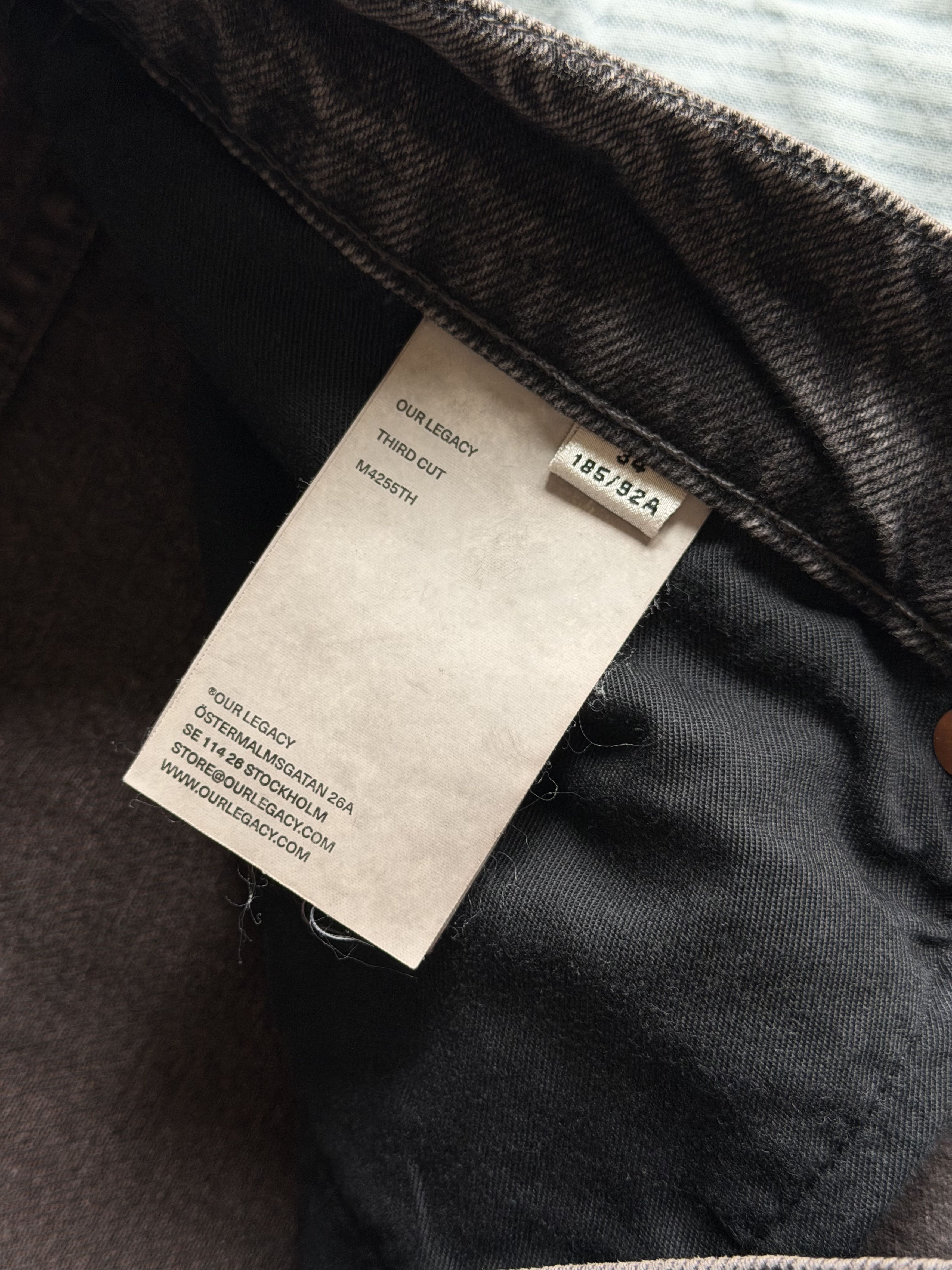 Our Legacy Our Legacy Third Cut Jeans in Highway Coffee Brown Size US 34 / EU 50 - 9 Thumbnail