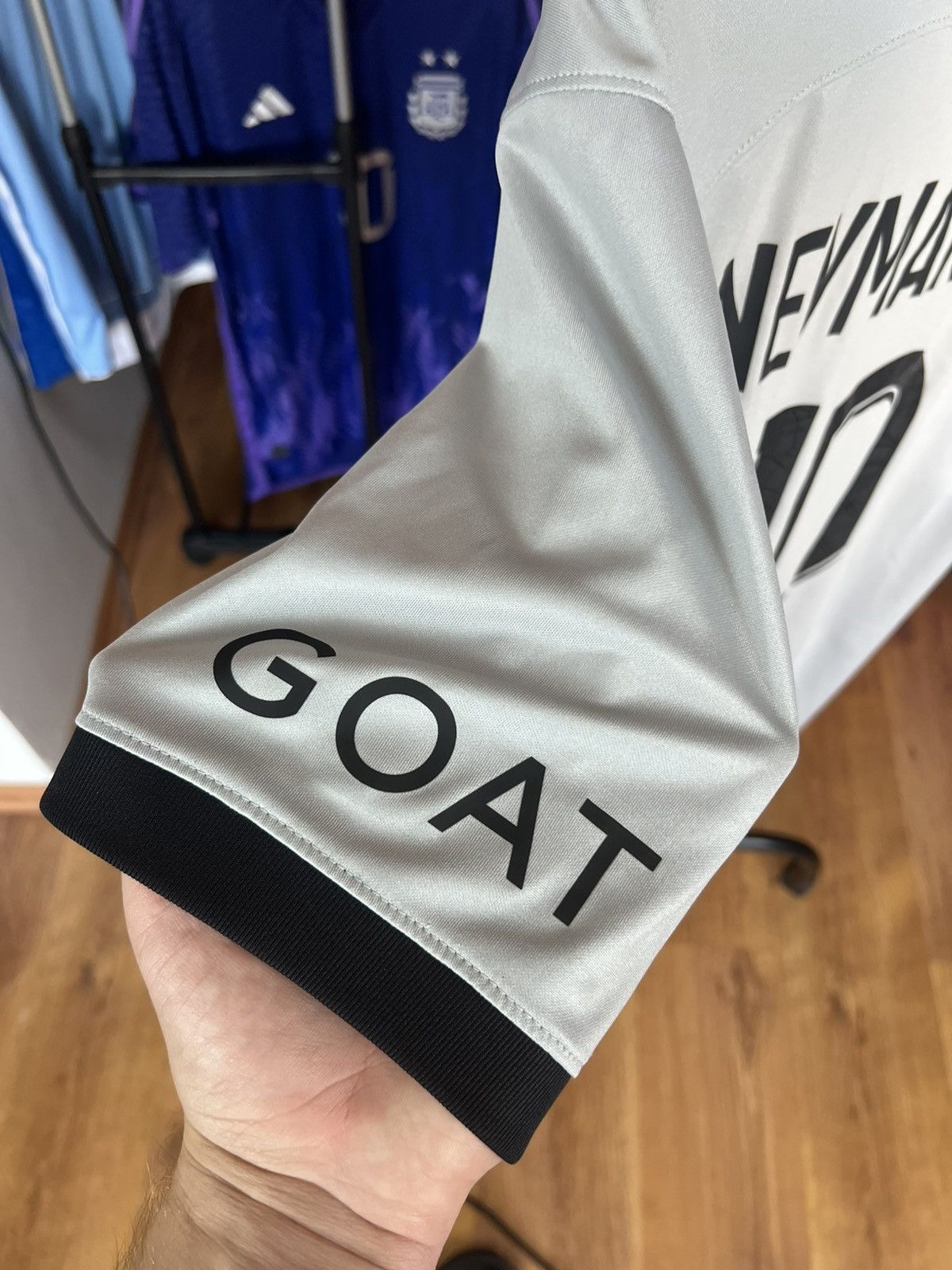 Nike Soccer Jersey Jordan PSG 2022/23 Neymar JR #10 Size US XL / EU 56 / 4 - 4 Thumbnail